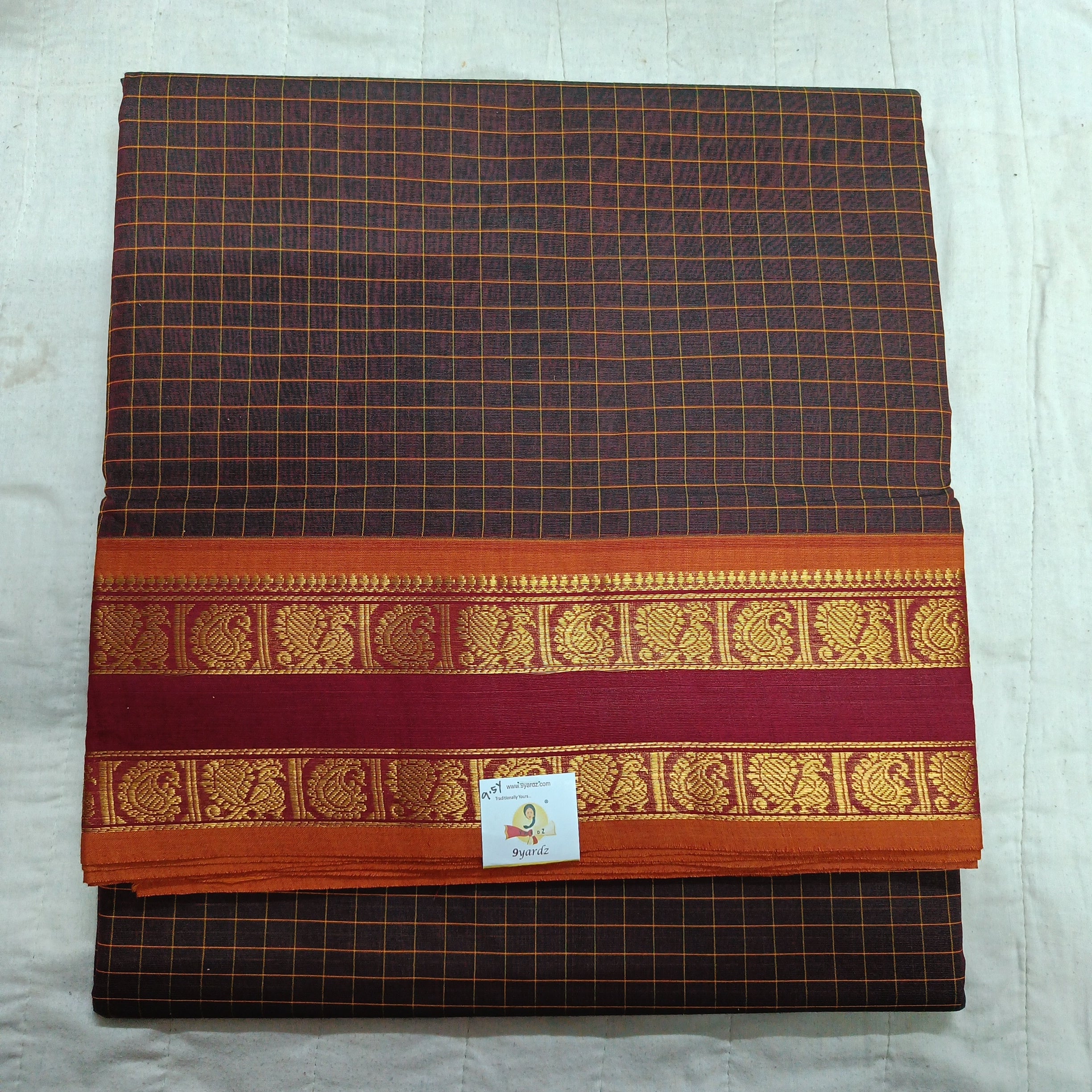 Pure cotton madisar 9.5 yardz