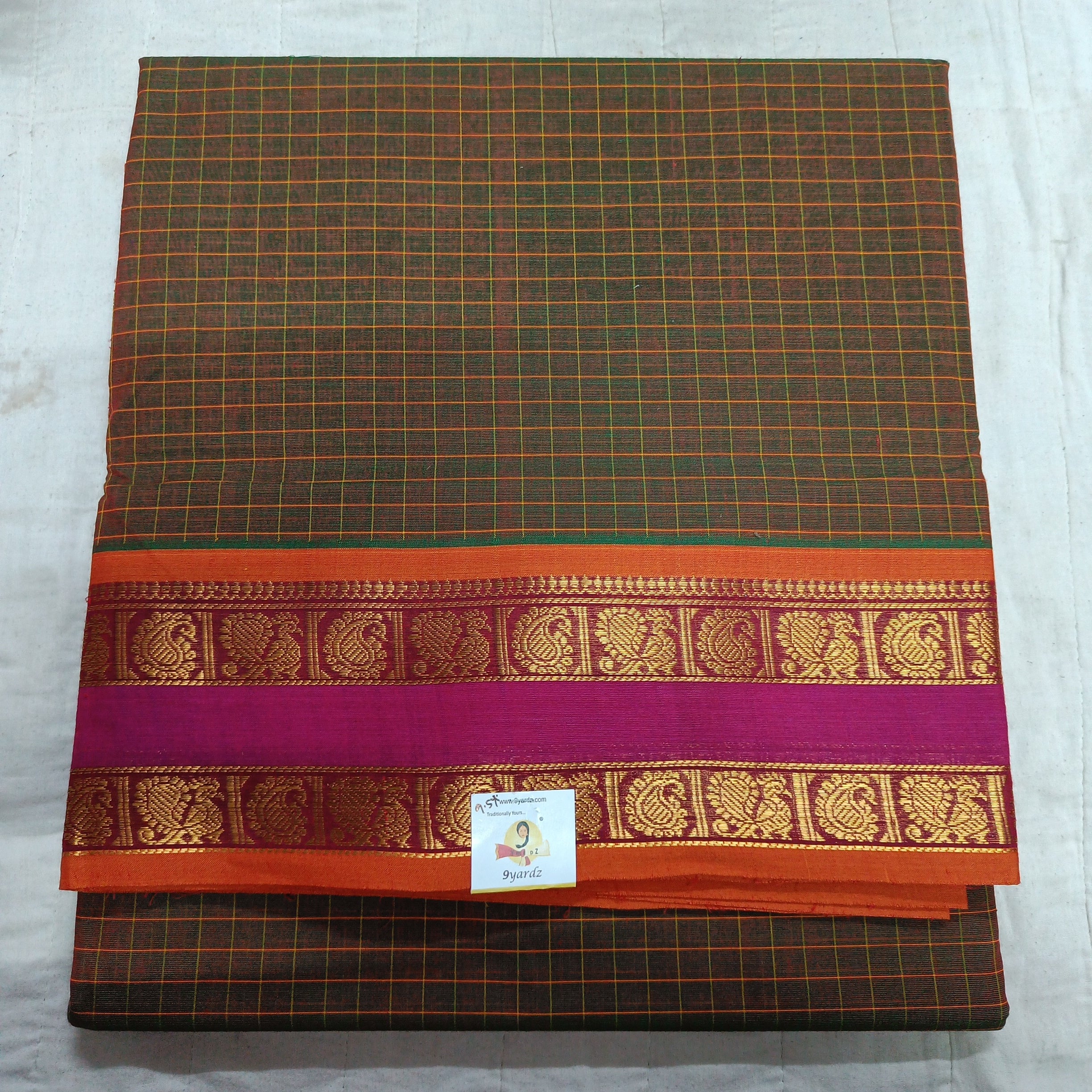 Pure cotton madisar 9.5 yardz