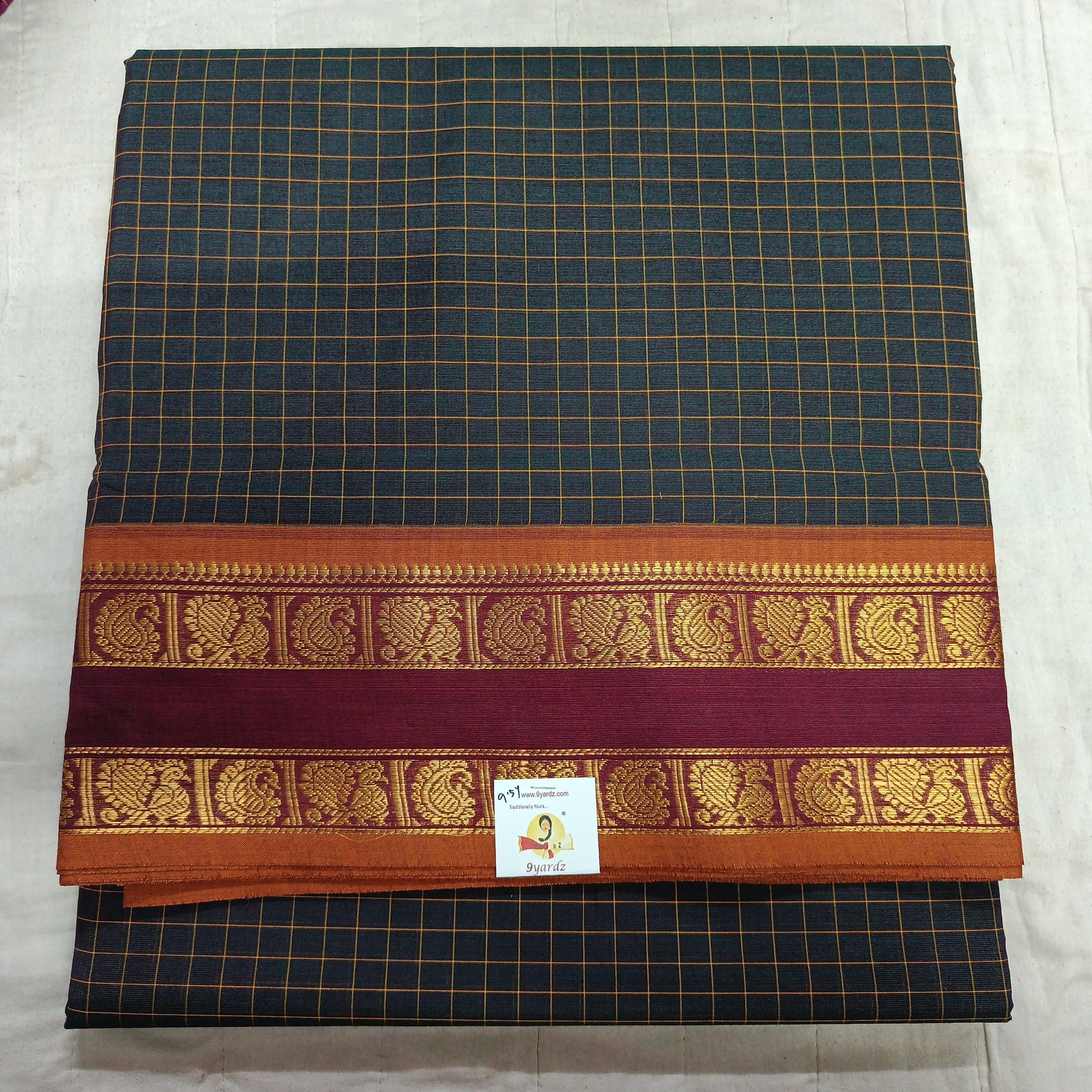 Pure cotton madisar 9.5 yardz