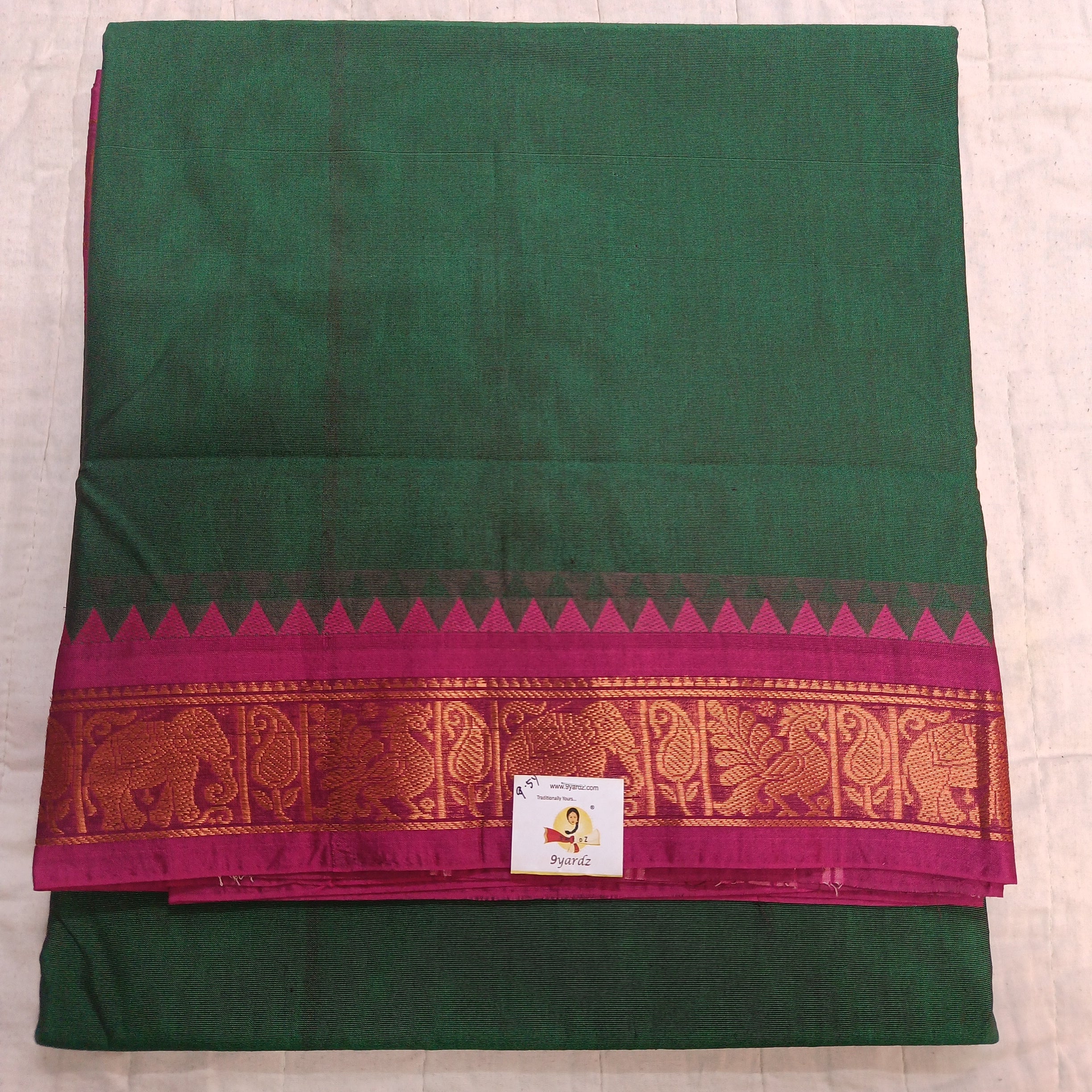 Pure cotton madisar 9.5 yardz