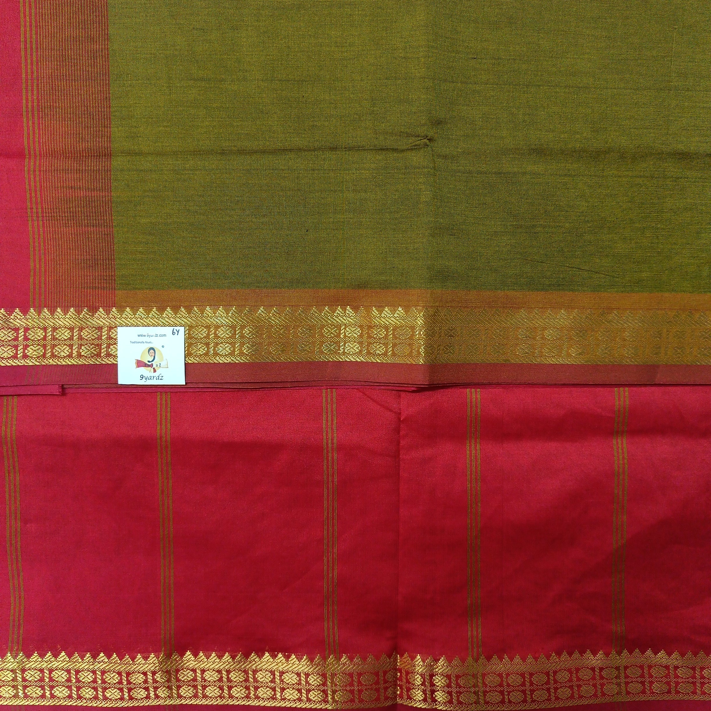 Semi silk plain 6Yards