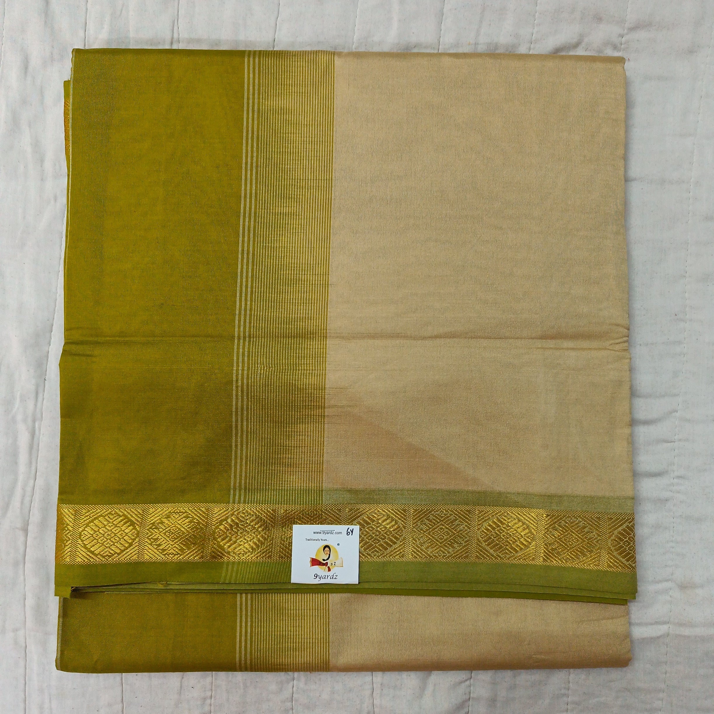 Semi silk plain 6Yards