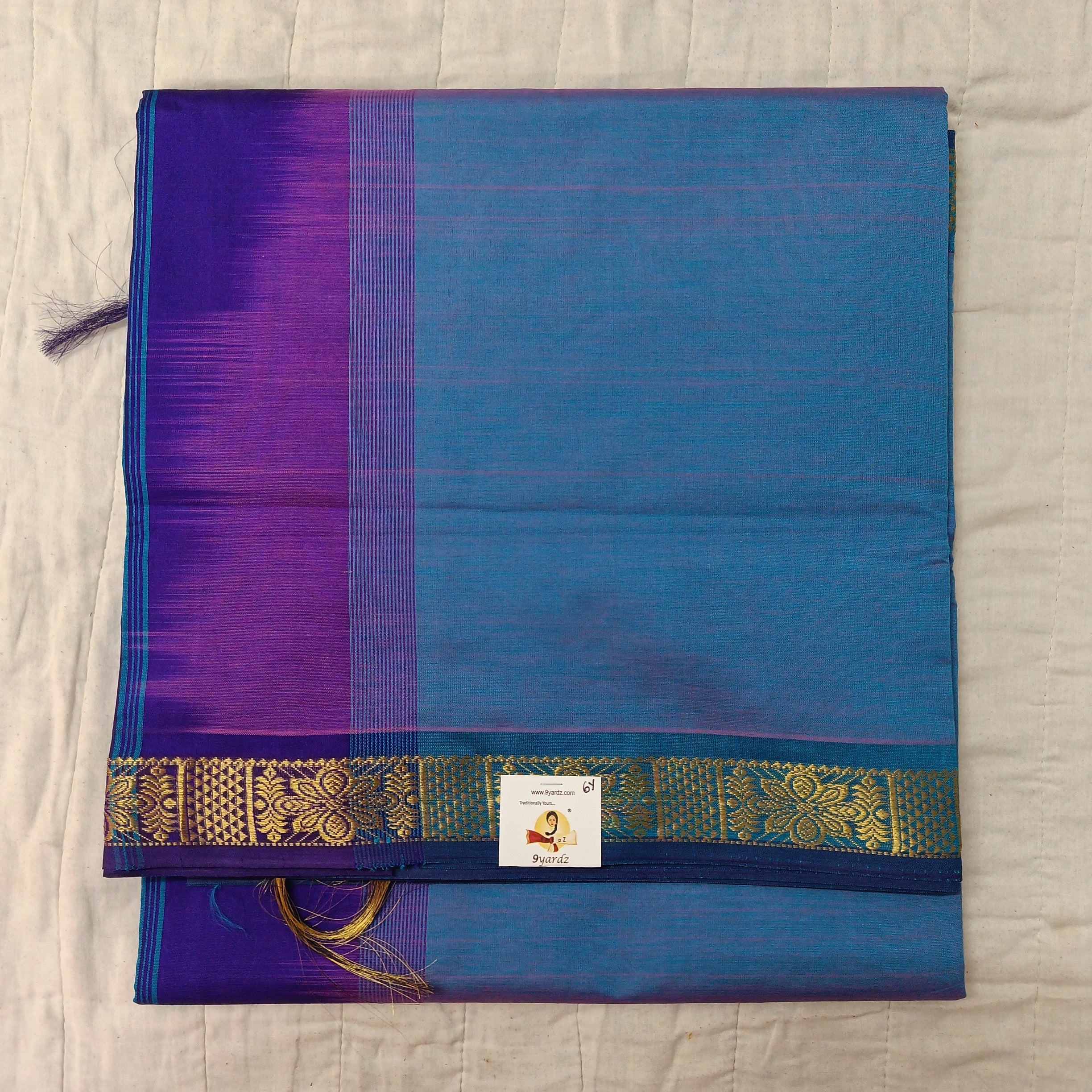 Semi silk plain 6Yards