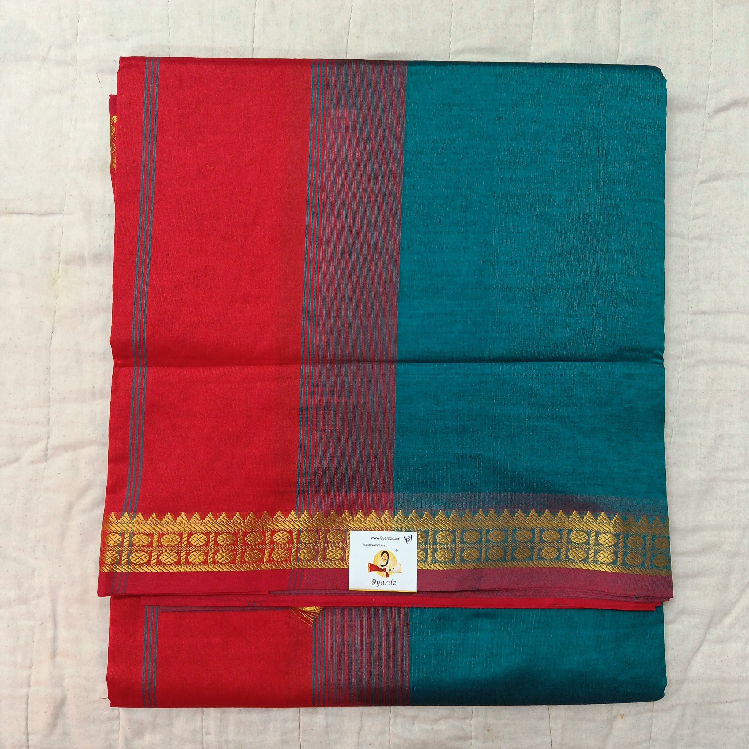Semi silk plain 6Yards