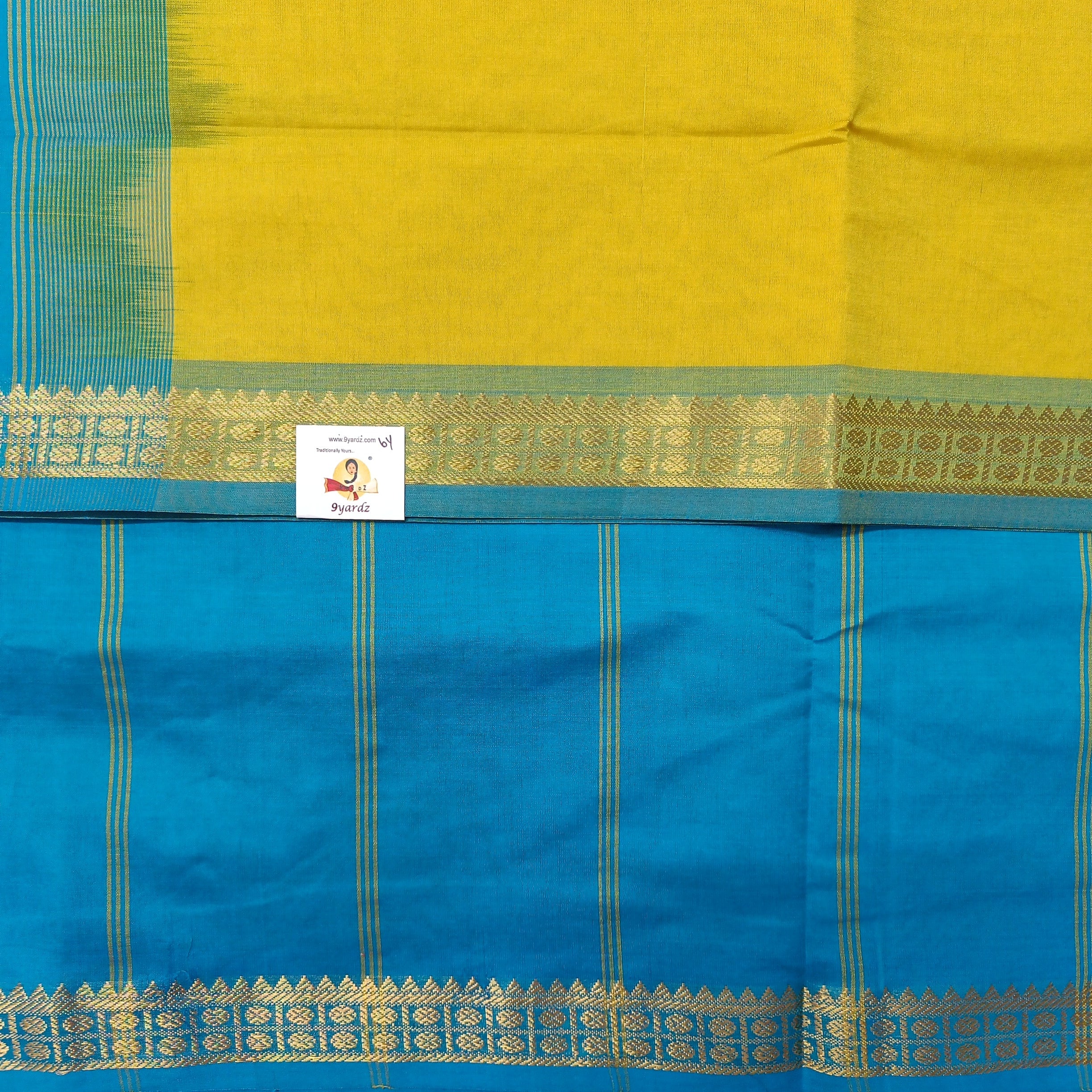 Semi silk plain 6Yards