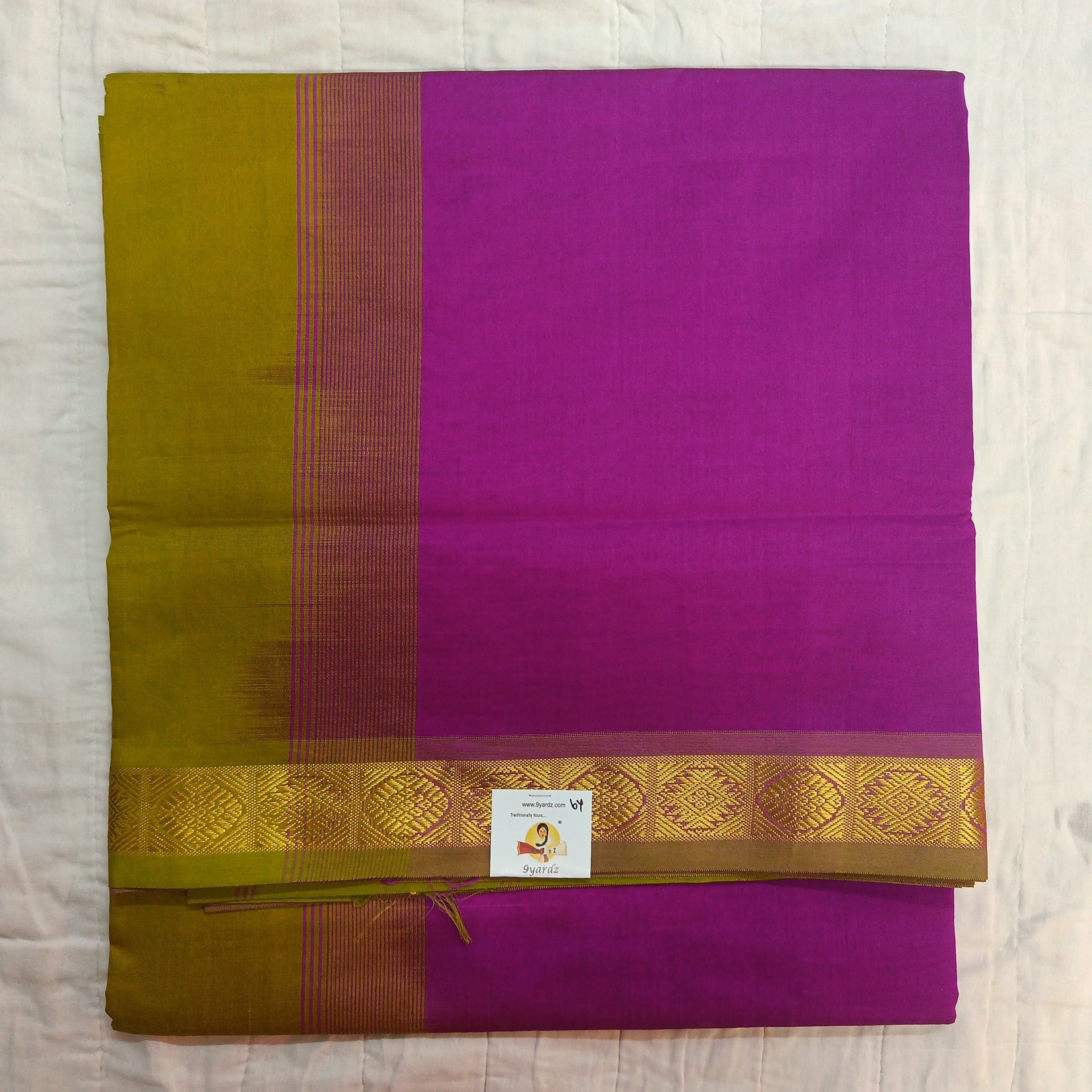 Semi silk plain 6Yards