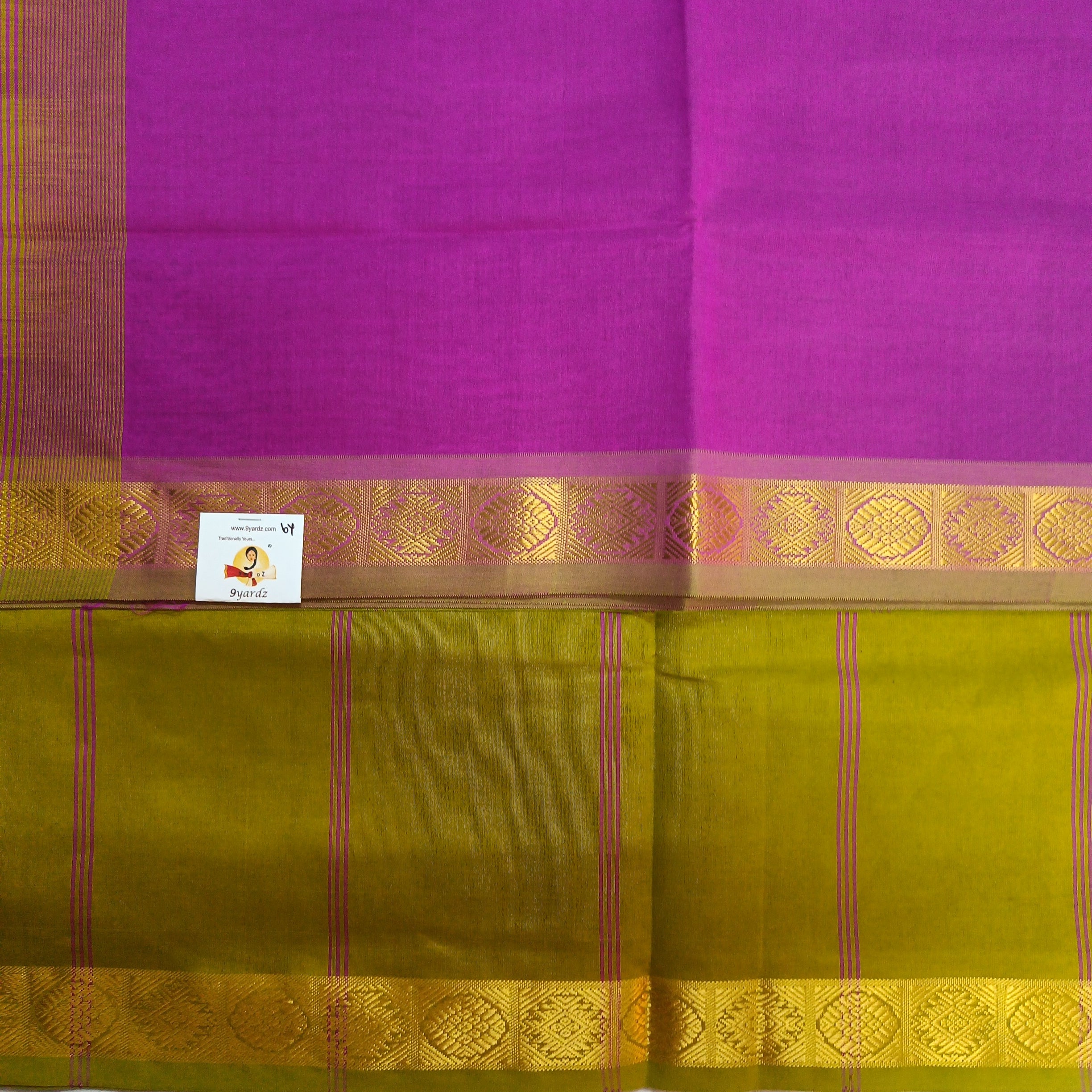 Semi silk plain 6Yards