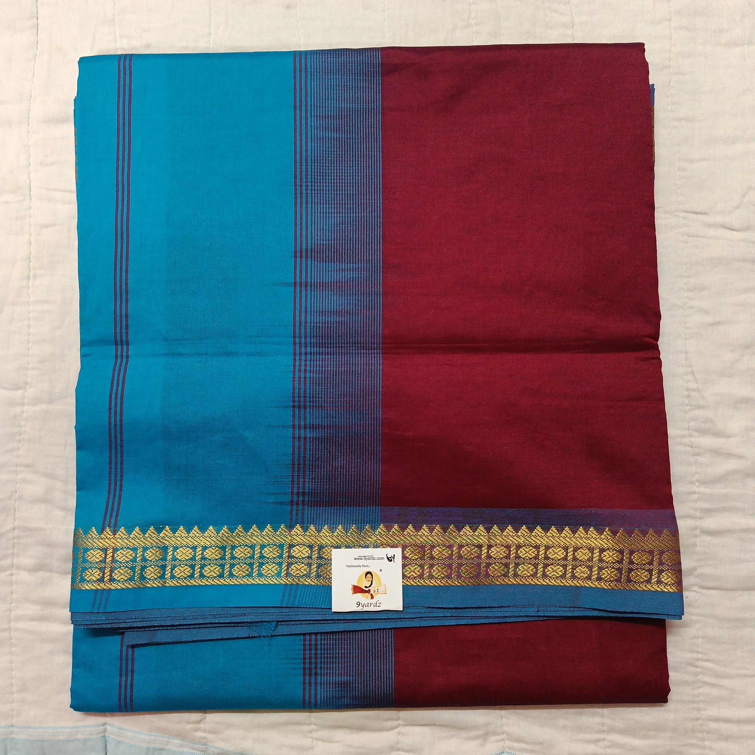 Semi silk plain 6Yards
