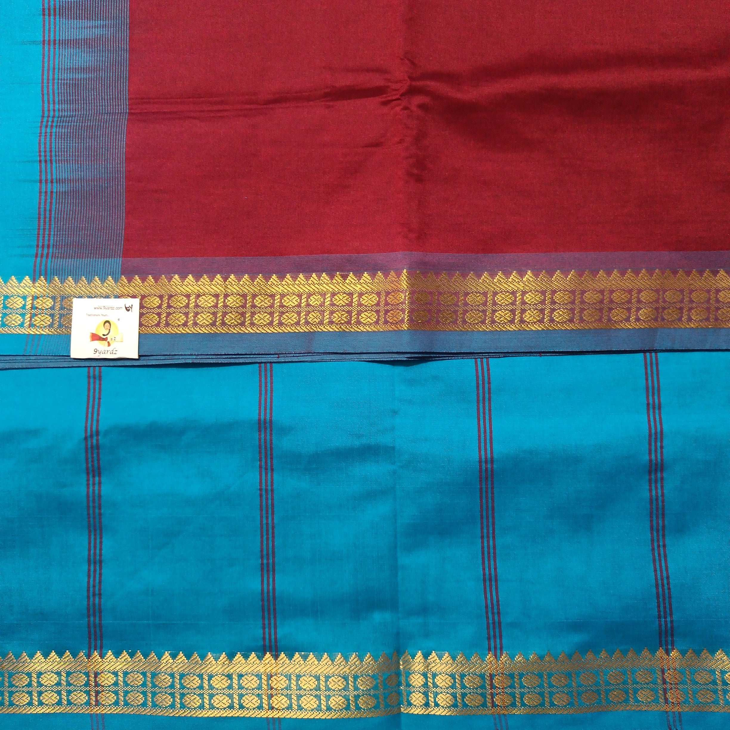 Semi silk plain 6Yards