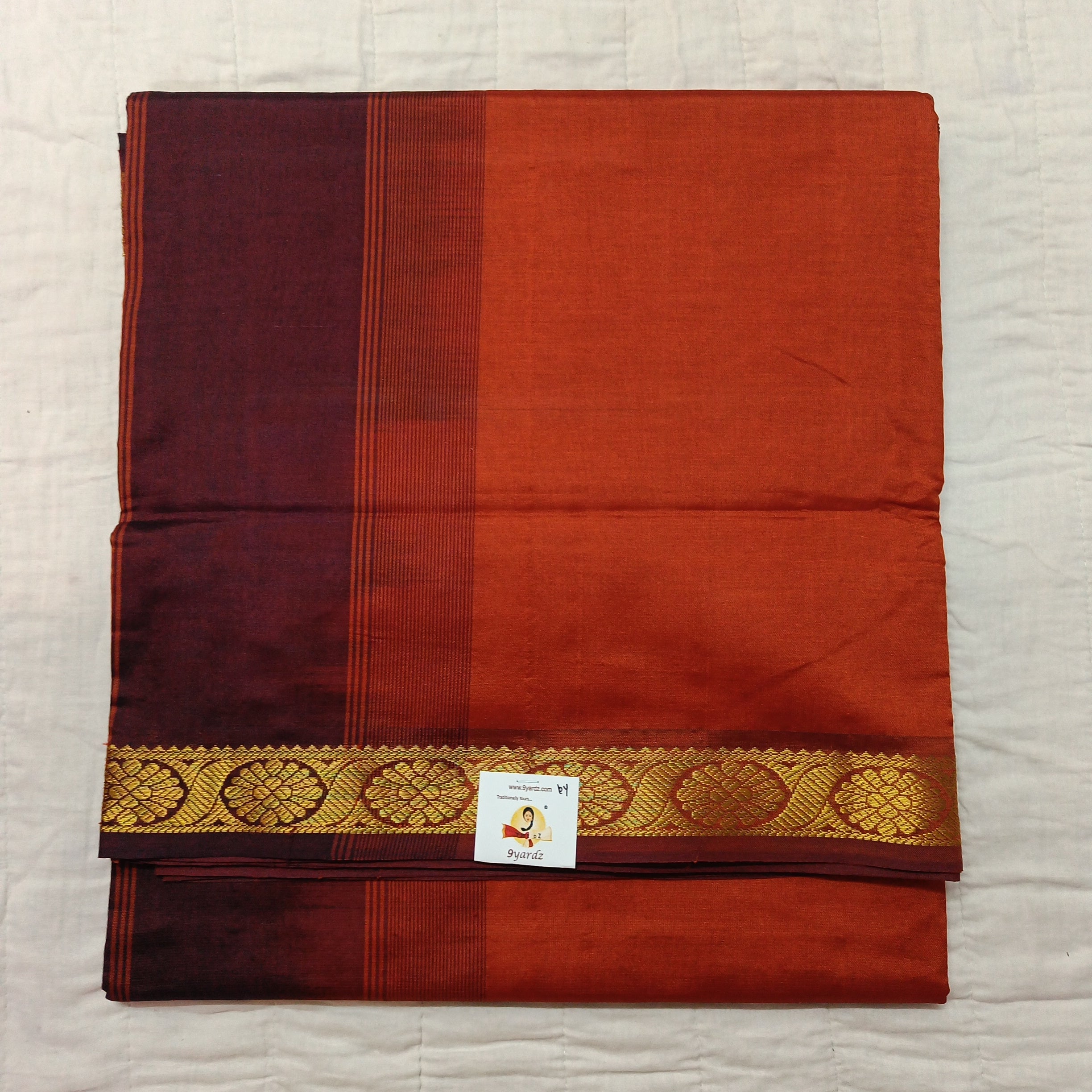 Semi silk plain 6Yards