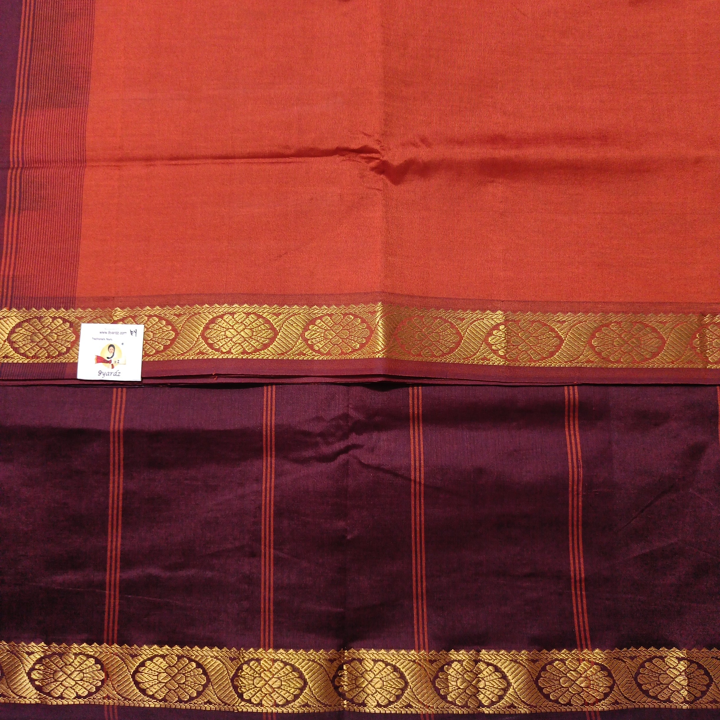Semi silk plain 6Yards