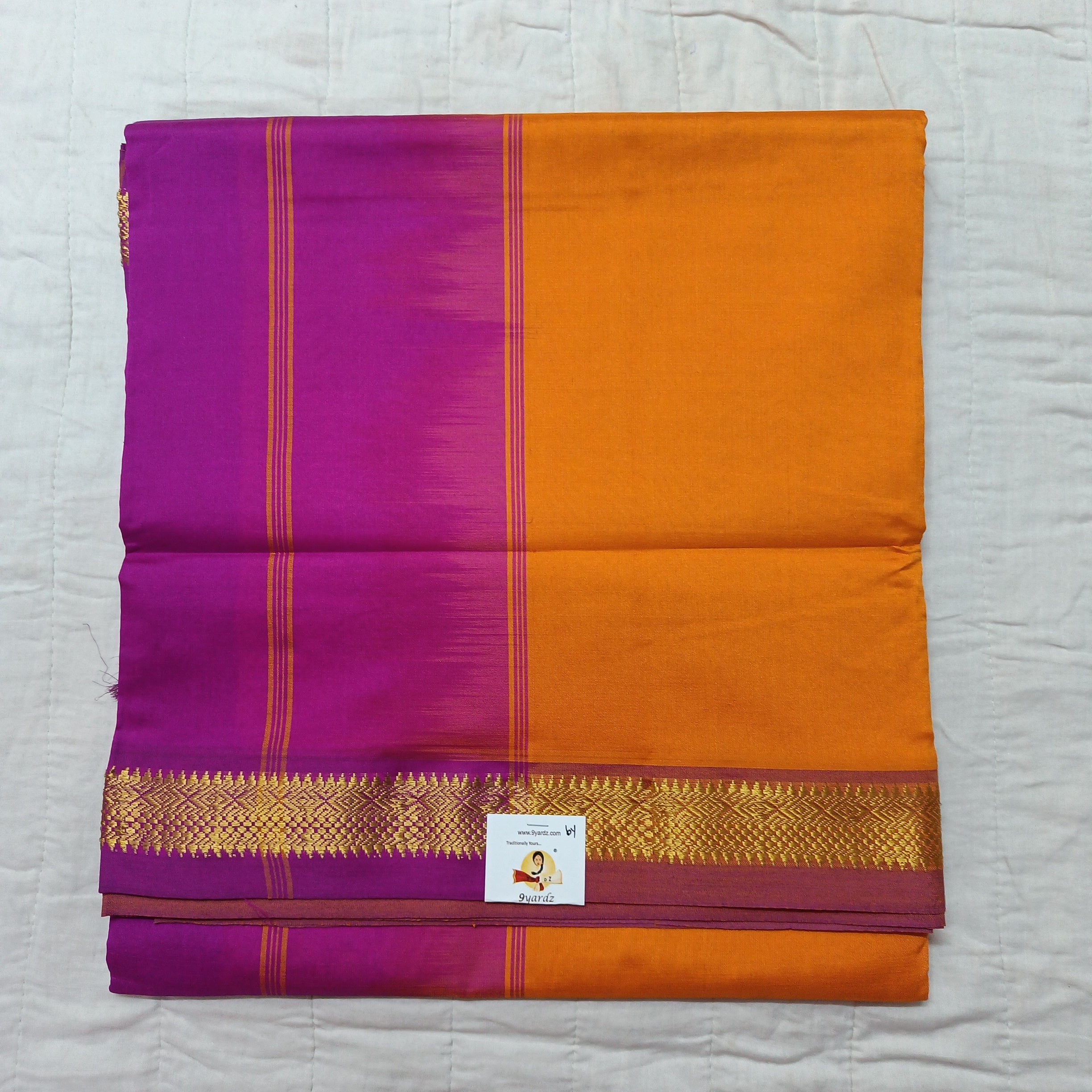 Semi silk plain 6Yards
