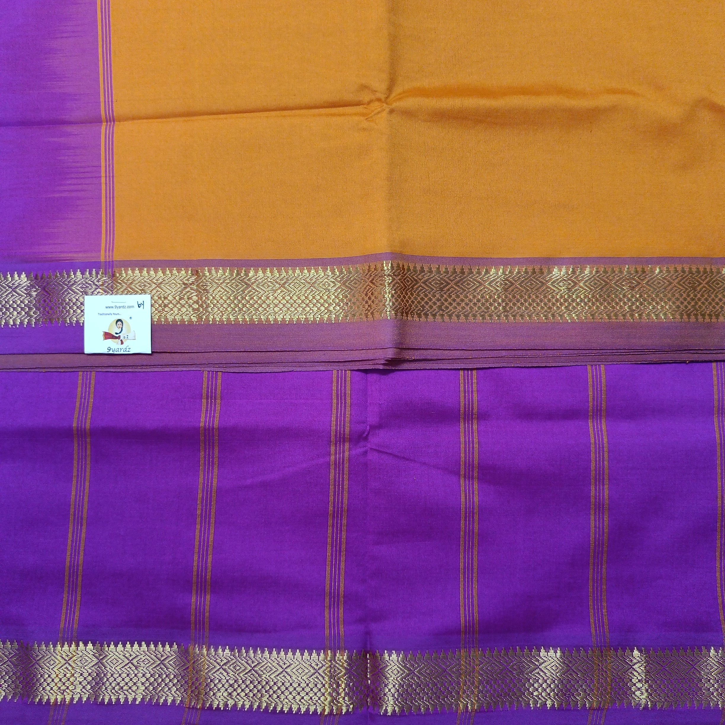Semi silk plain 6Yards