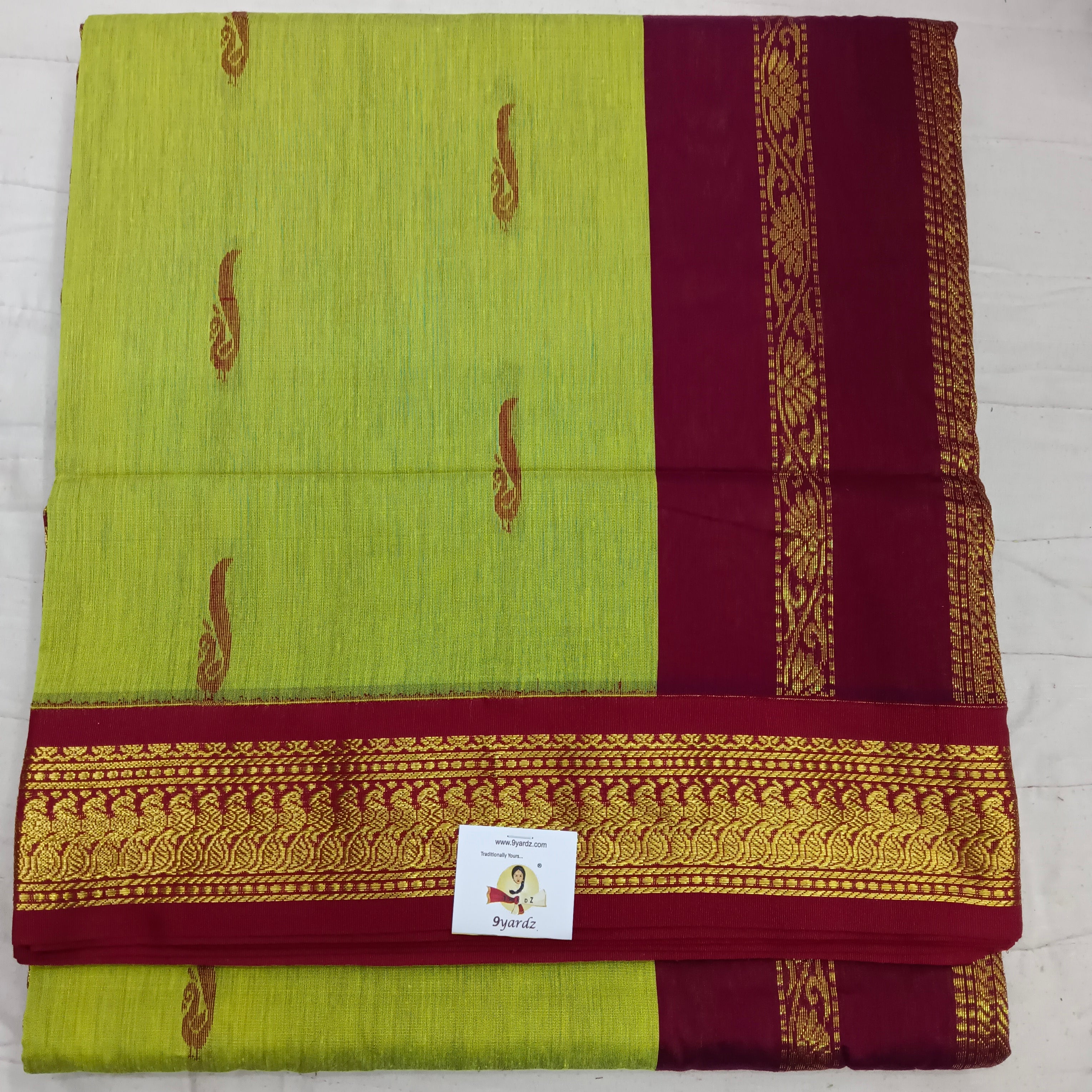Kalyani Cotton Butta  9.5yards
