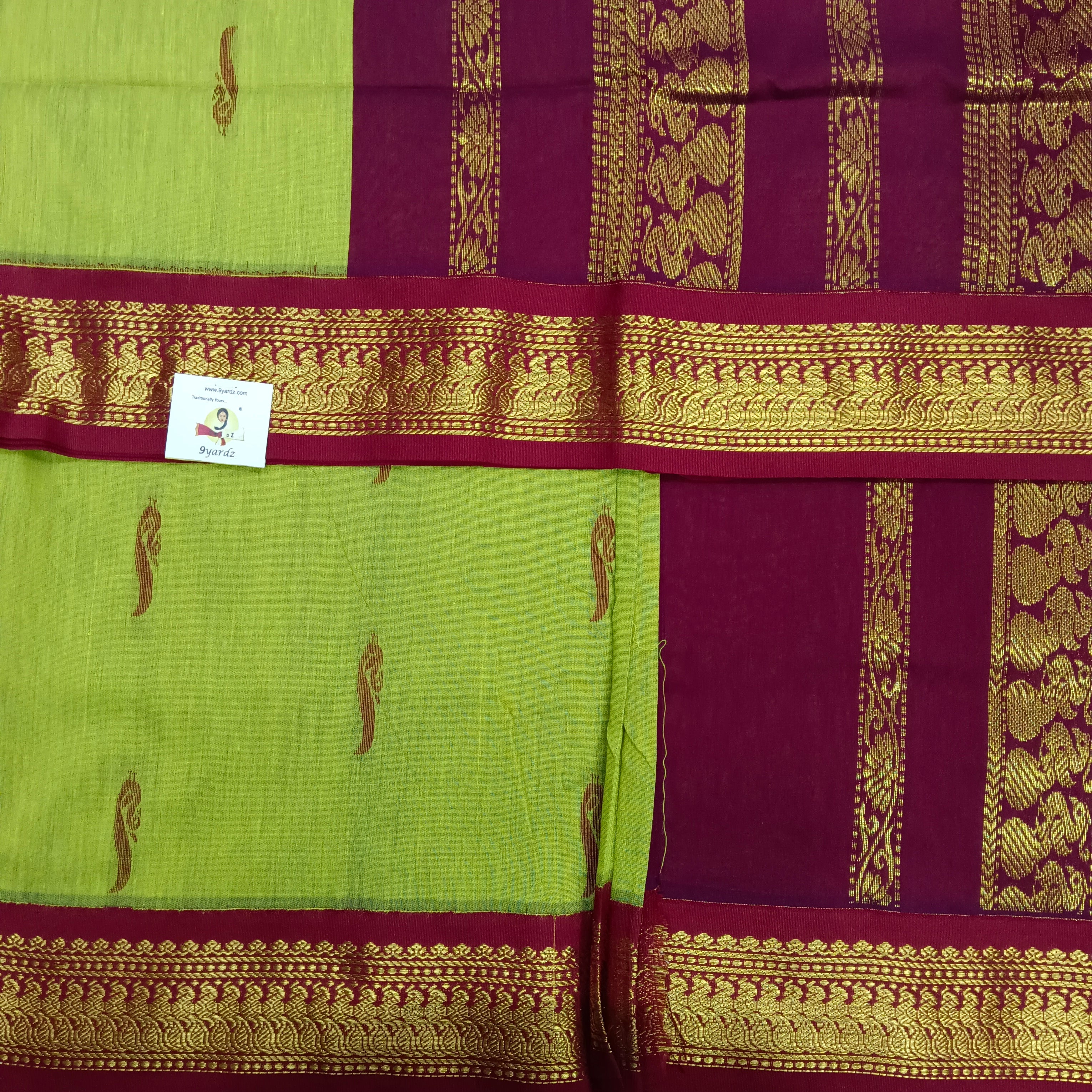 Kalyani Cotton Butta  9.5yards