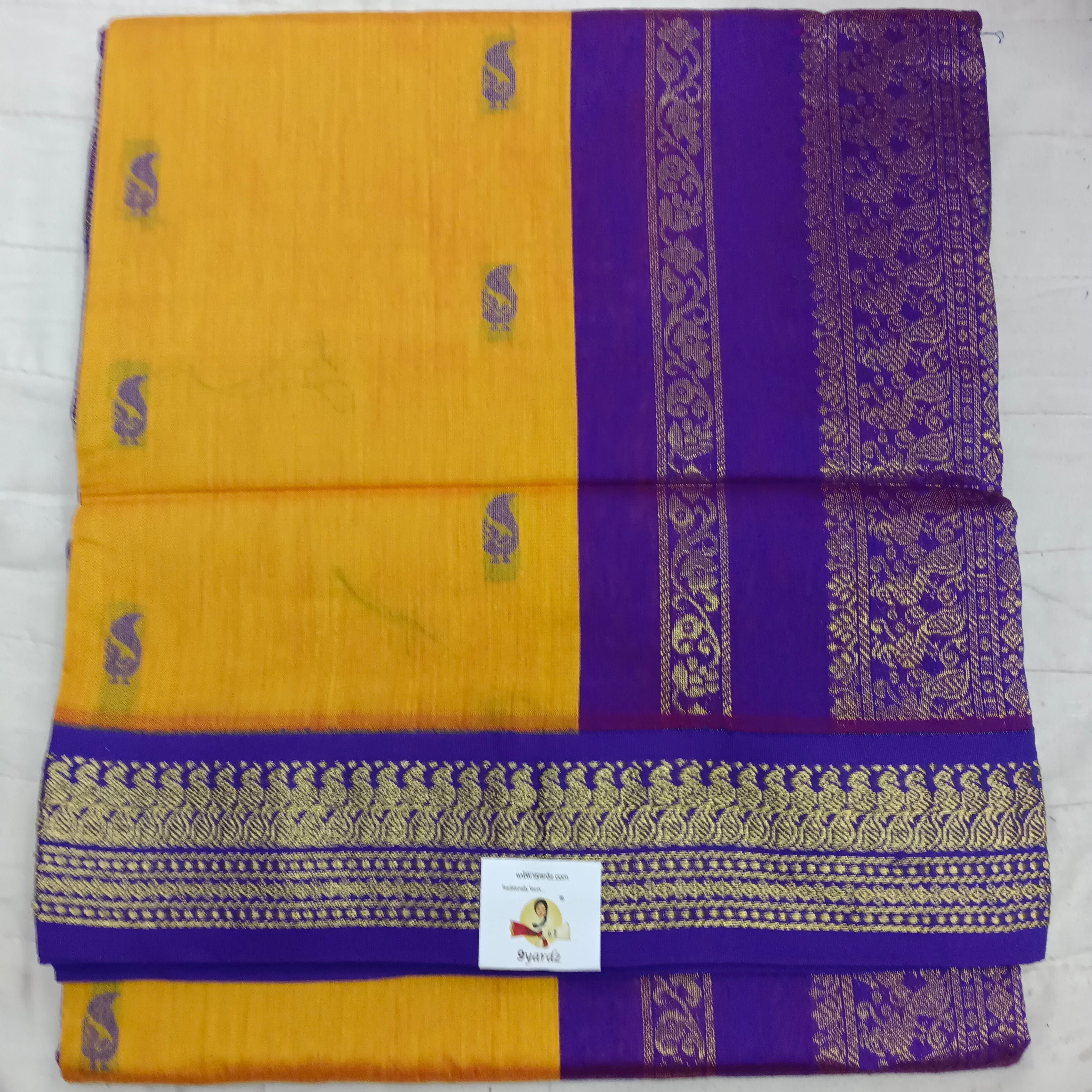 Kalyani Cotton Butta  9.5yards