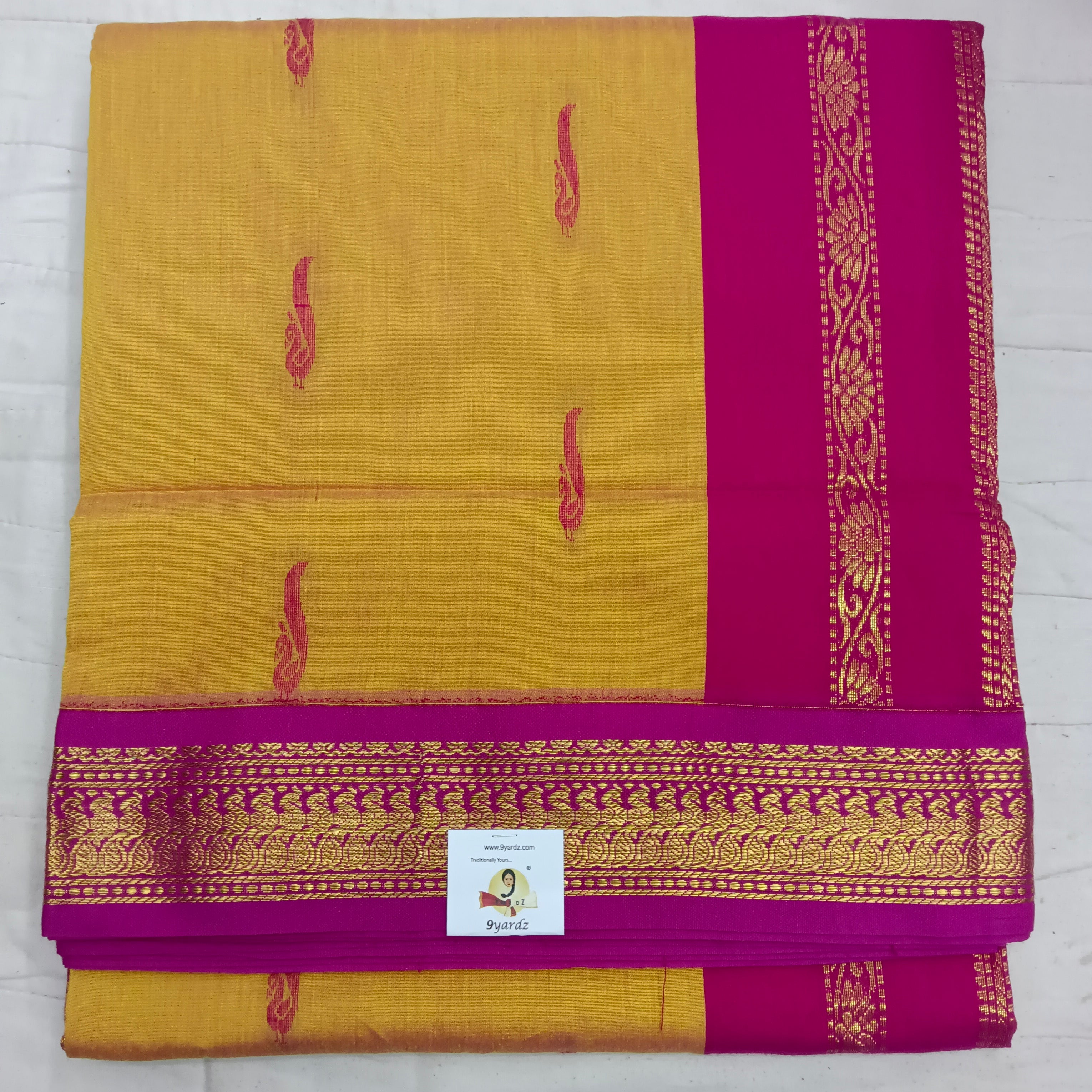 Kalyani Cotton Butta  9.5yards