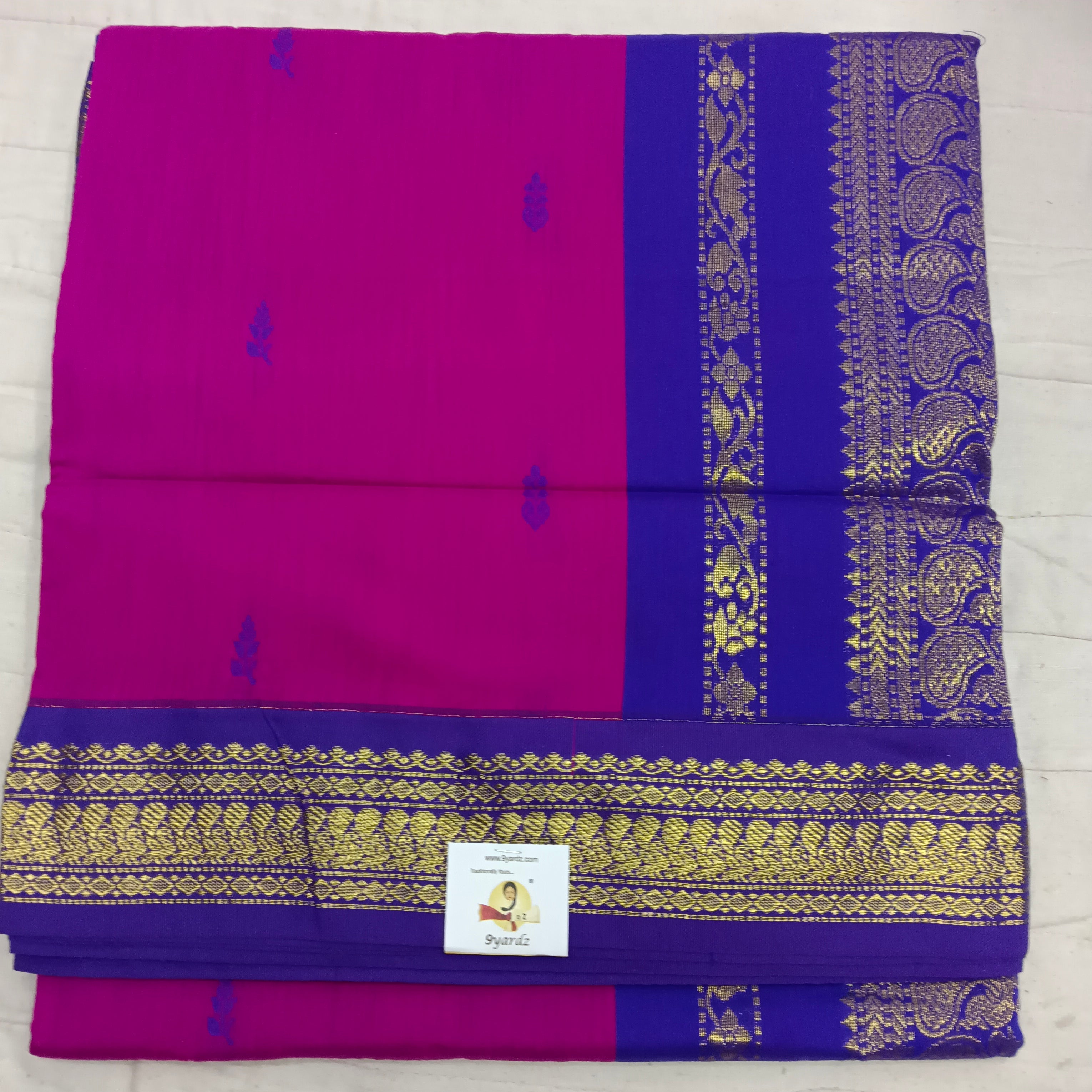 Kalyani Cotton Butta  9.5yards