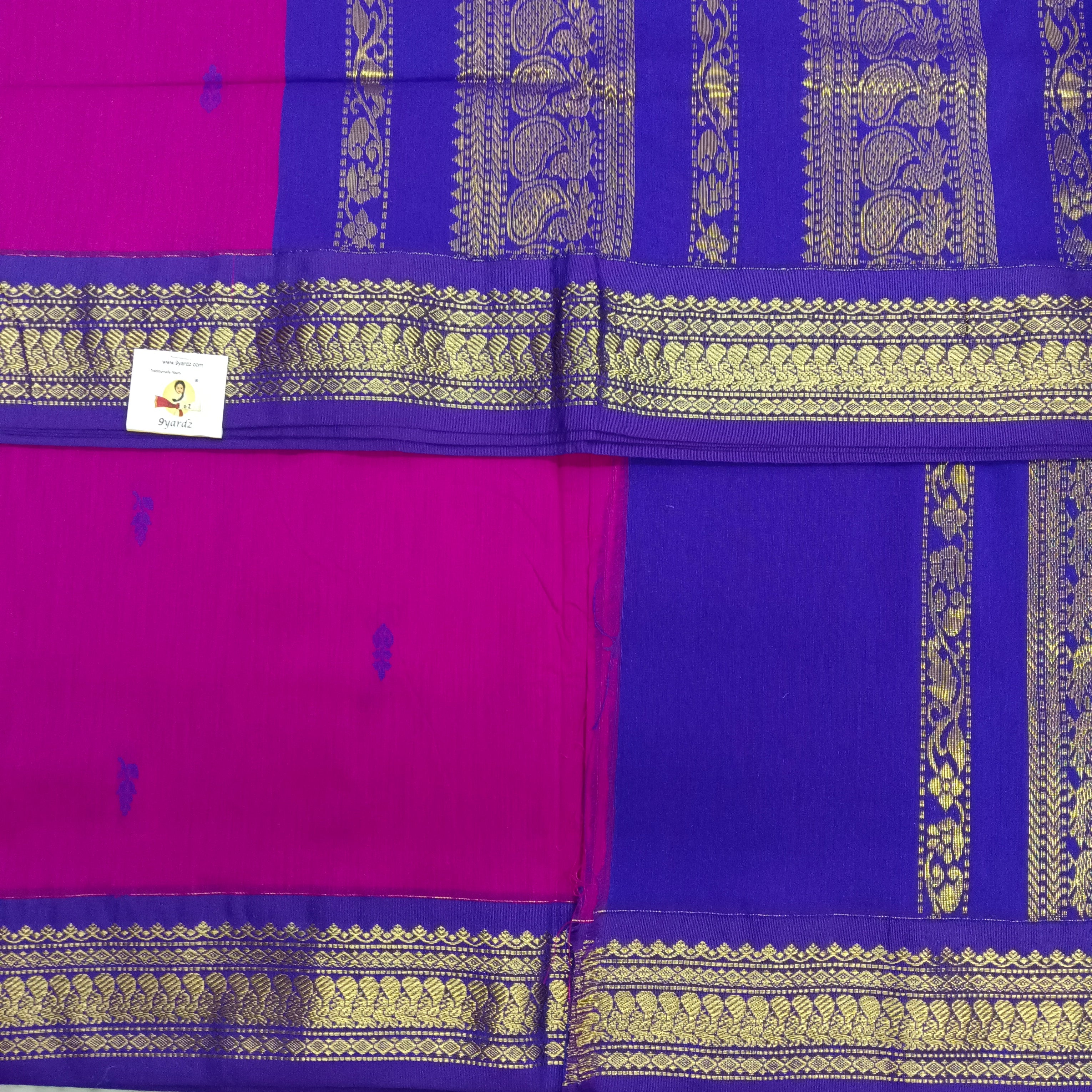 Kalyani Cotton Butta  9.5yards