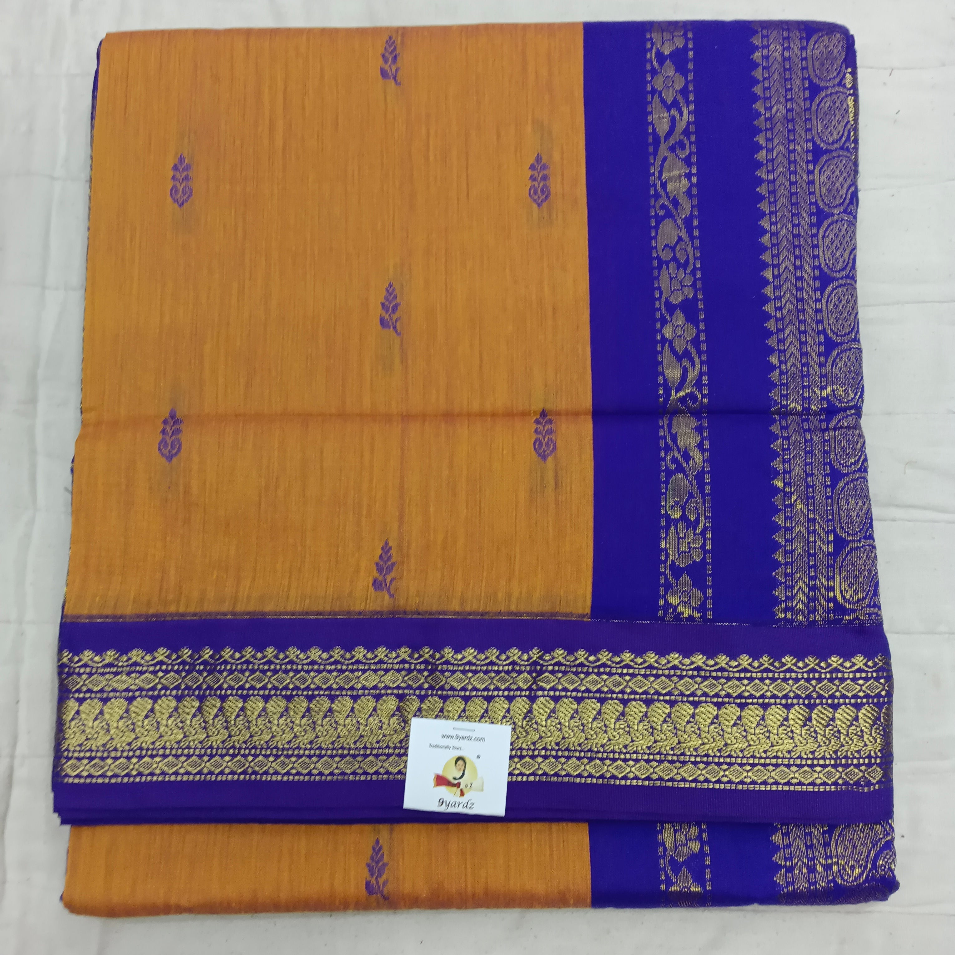 Kalyani Cotton Butta  9.5yards