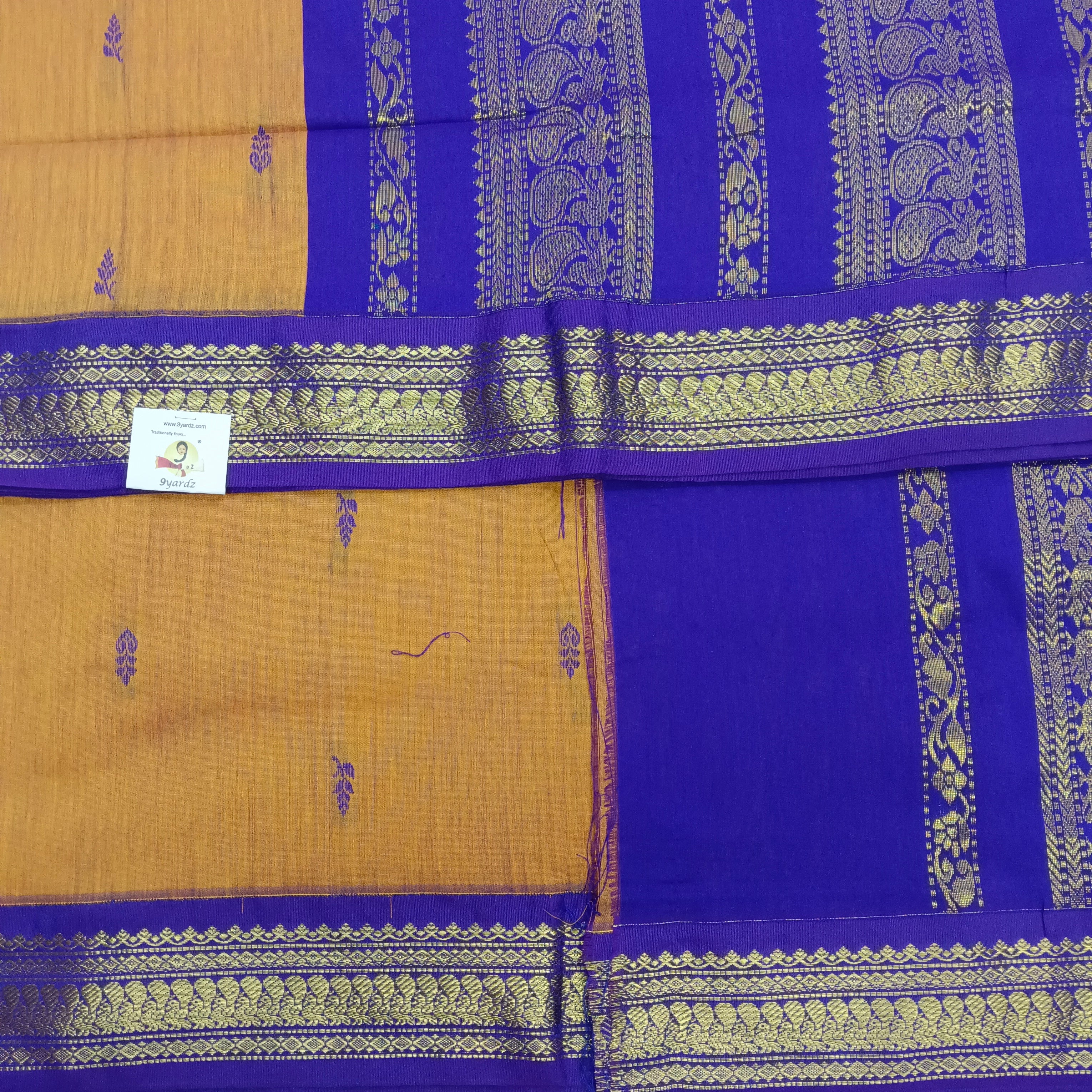 Kalyani Cotton Butta  9.5yards