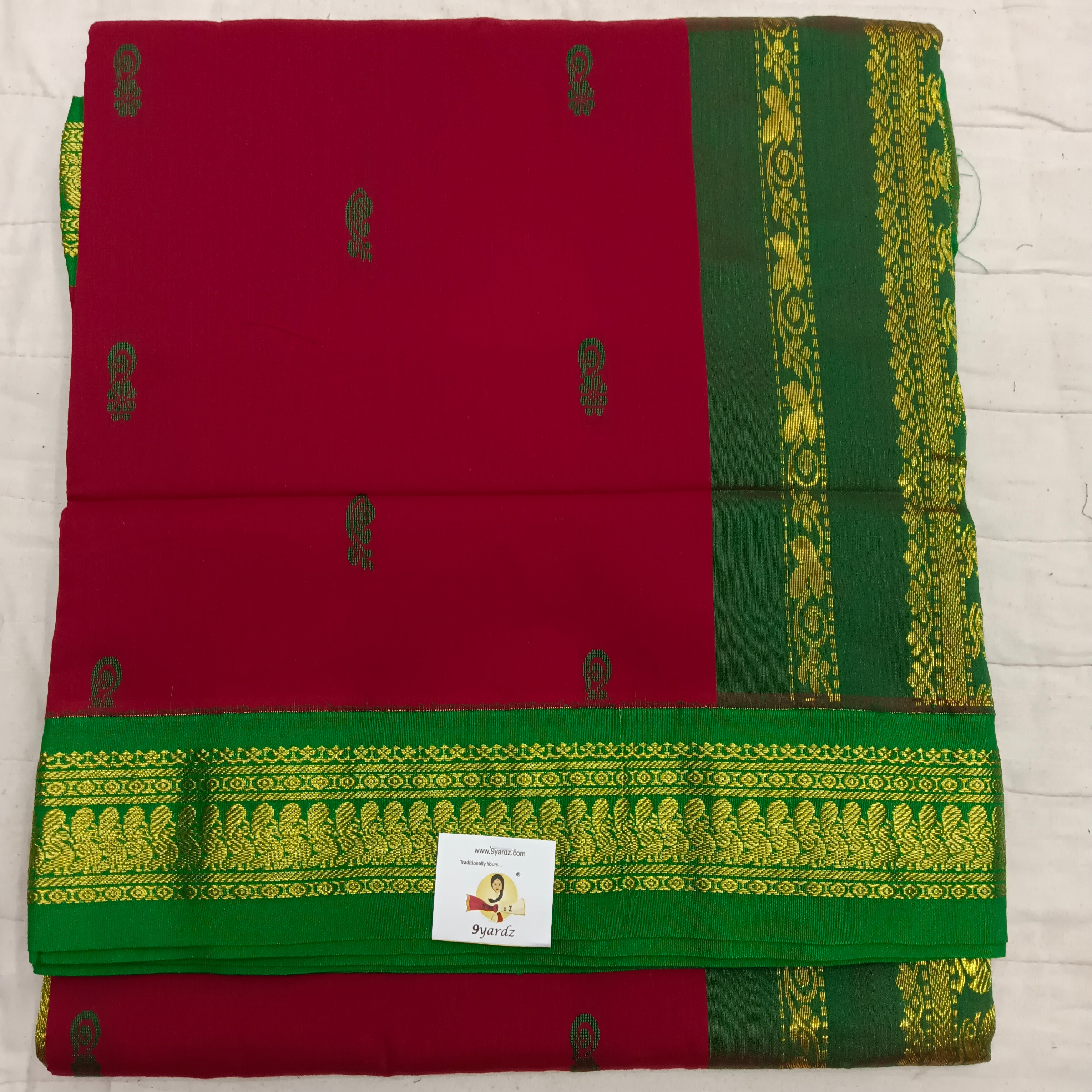 Kalyani Cotton Butta  9.5yards
