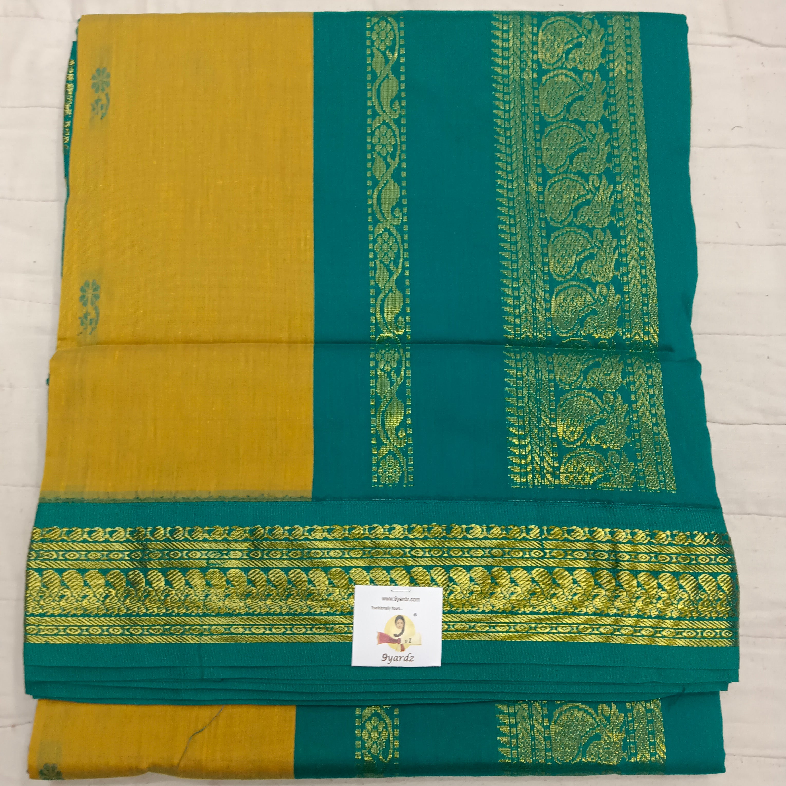 Kalyani Cotton Butta  9.5yards