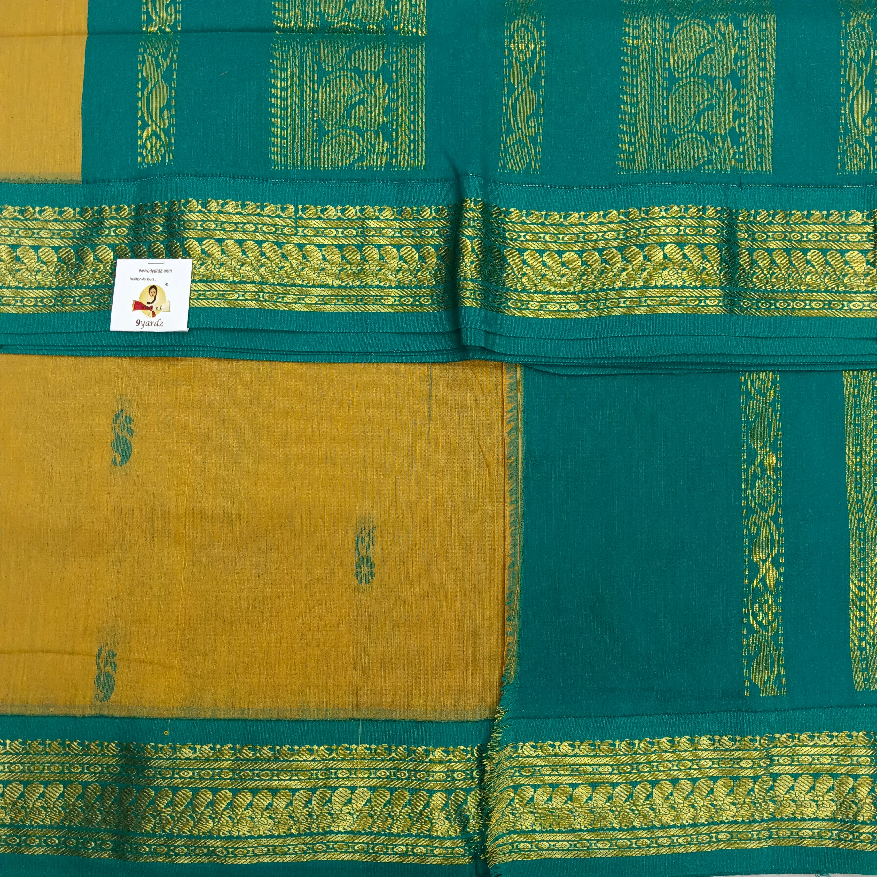 Kalyani Cotton Butta  9.5yards