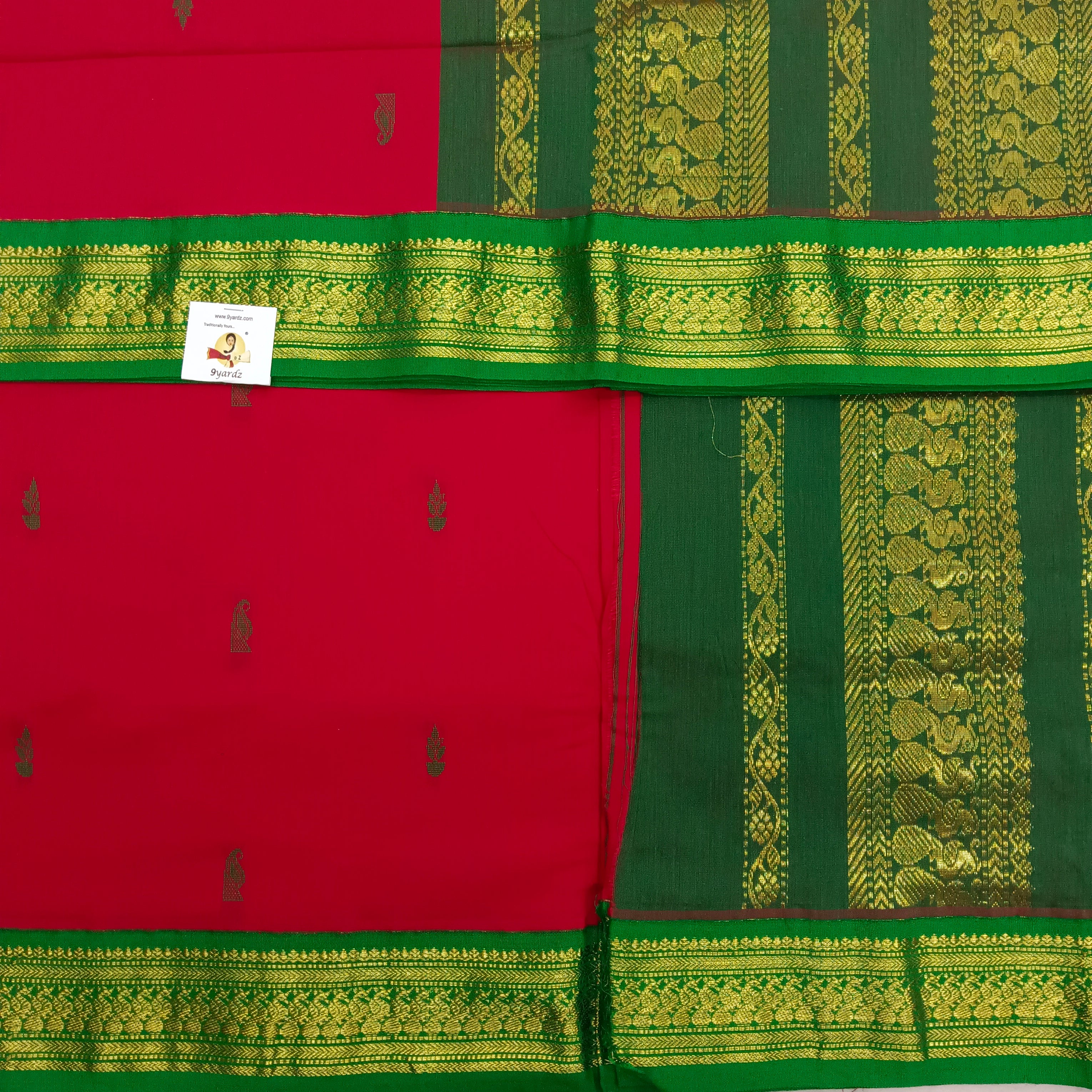 Kalyani Cotton Butta  9.5yards