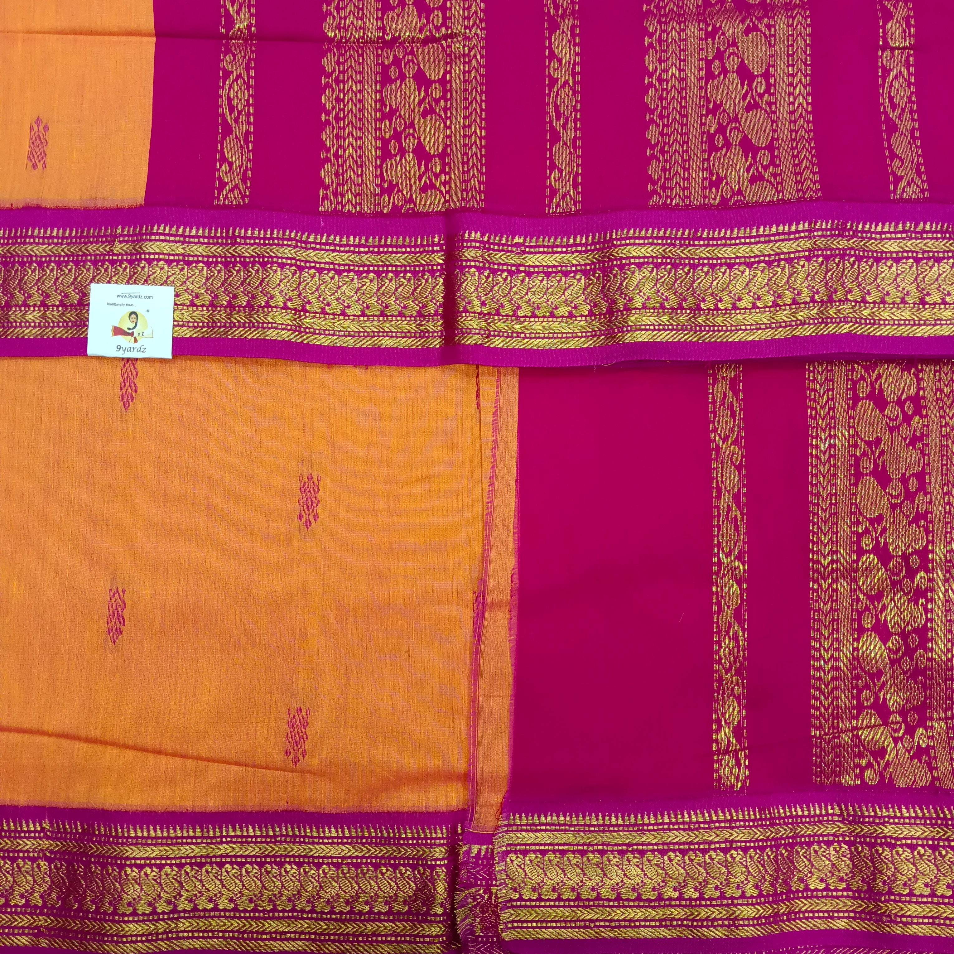 Kalyani Cotton Butta  9.5yards