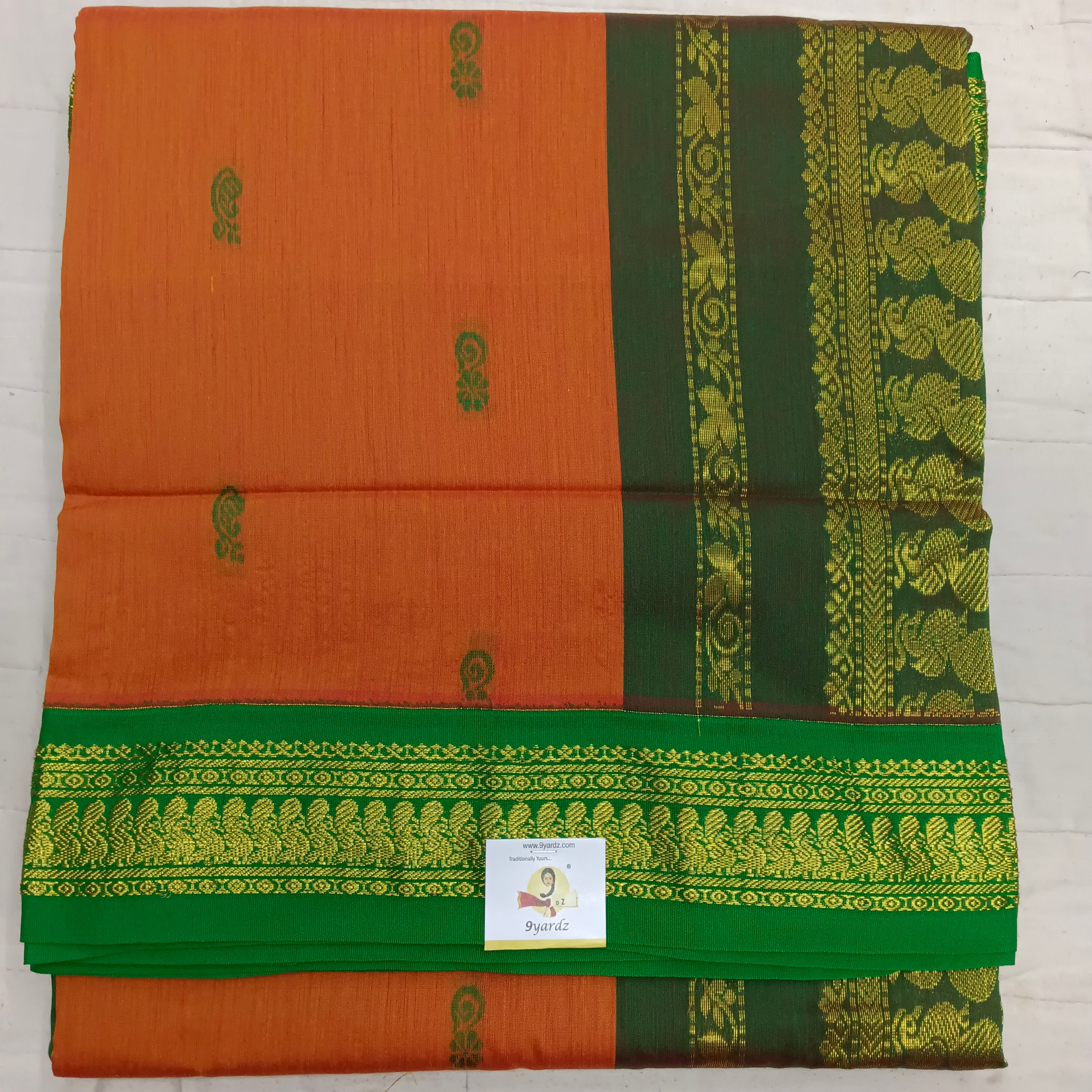 Kalyani Cotton Butta  9.5yards