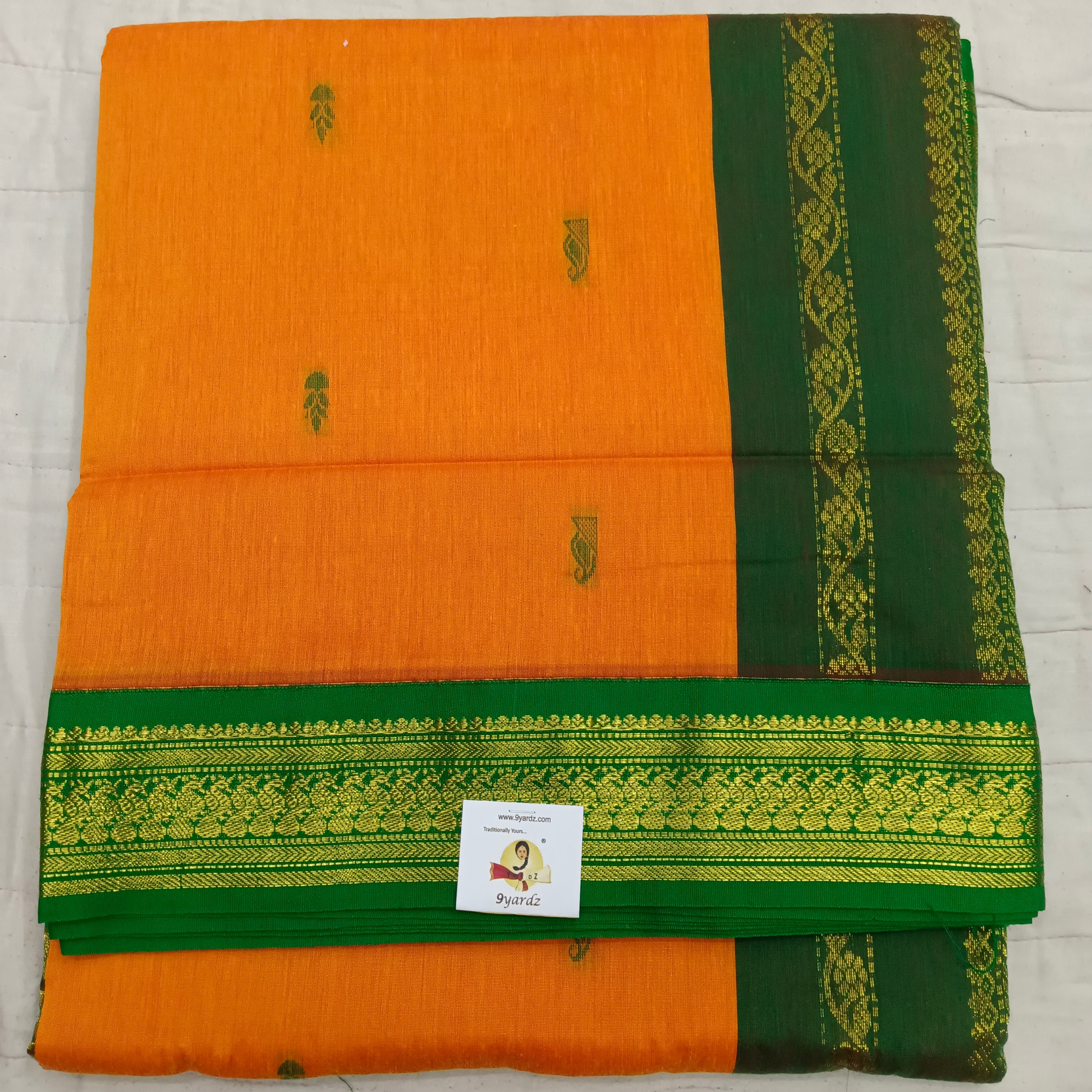 Kalyani Cotton Butta  9.5yards