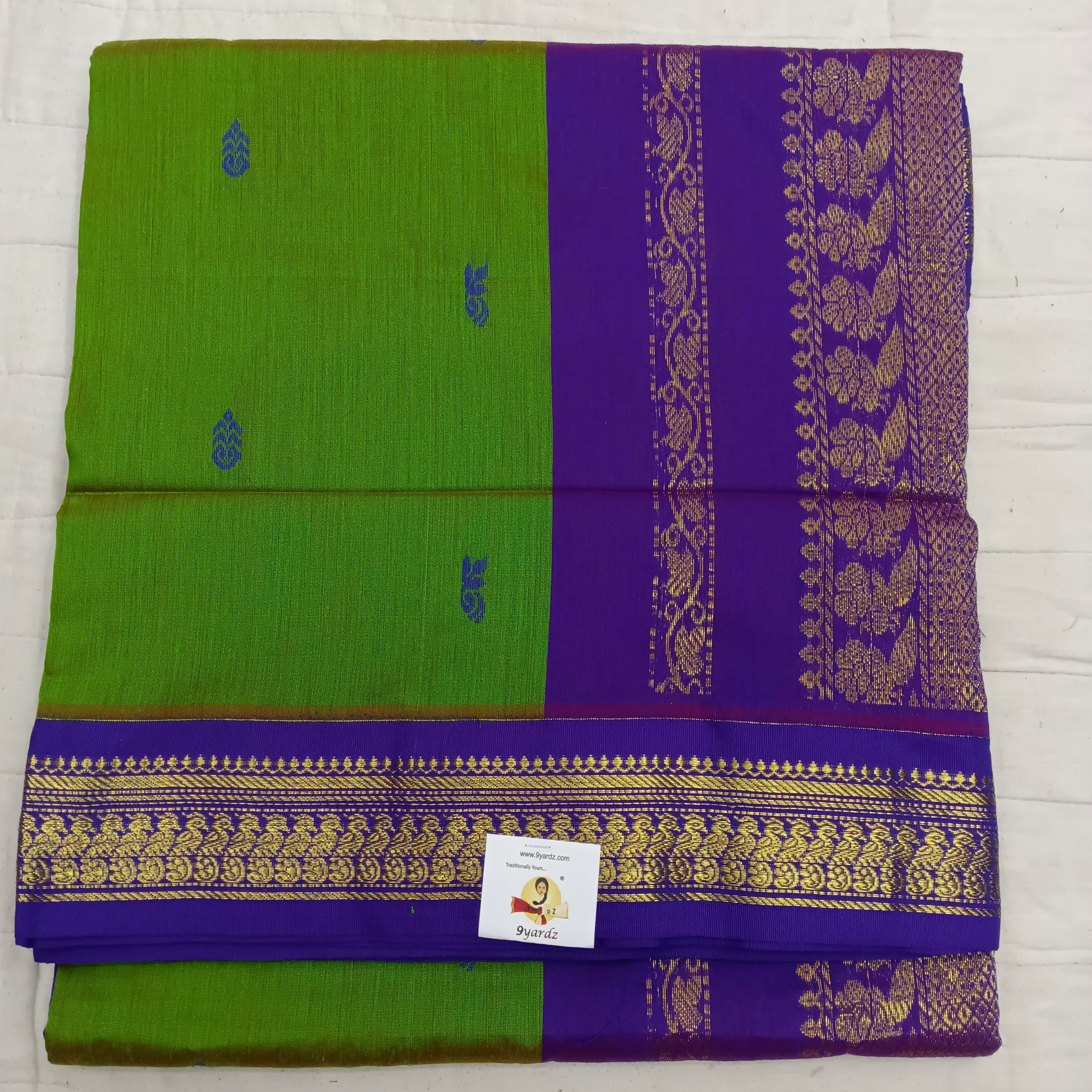 Kalyani Cotton Butta  9.5yards