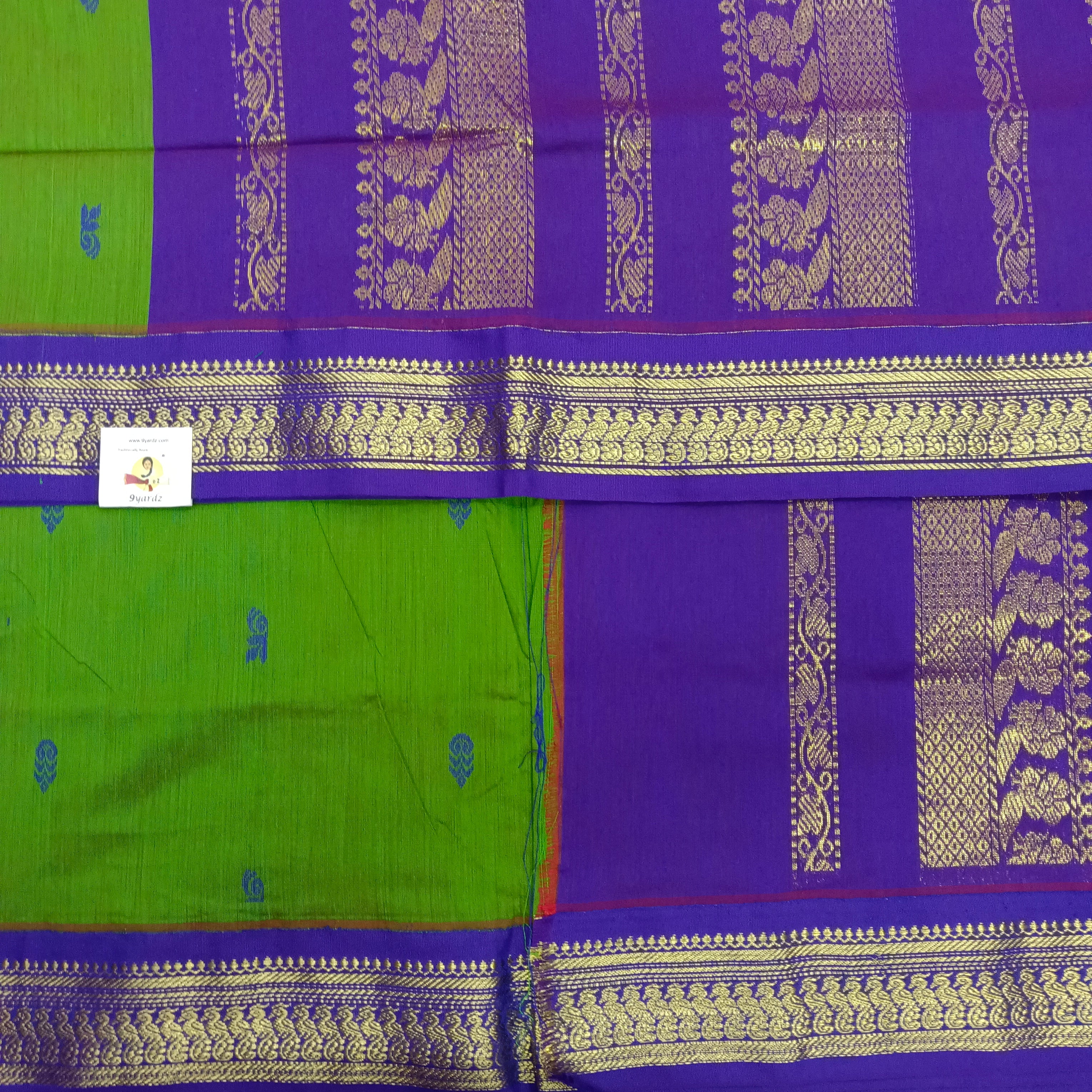 Kalyani Cotton Butta  9.5yards