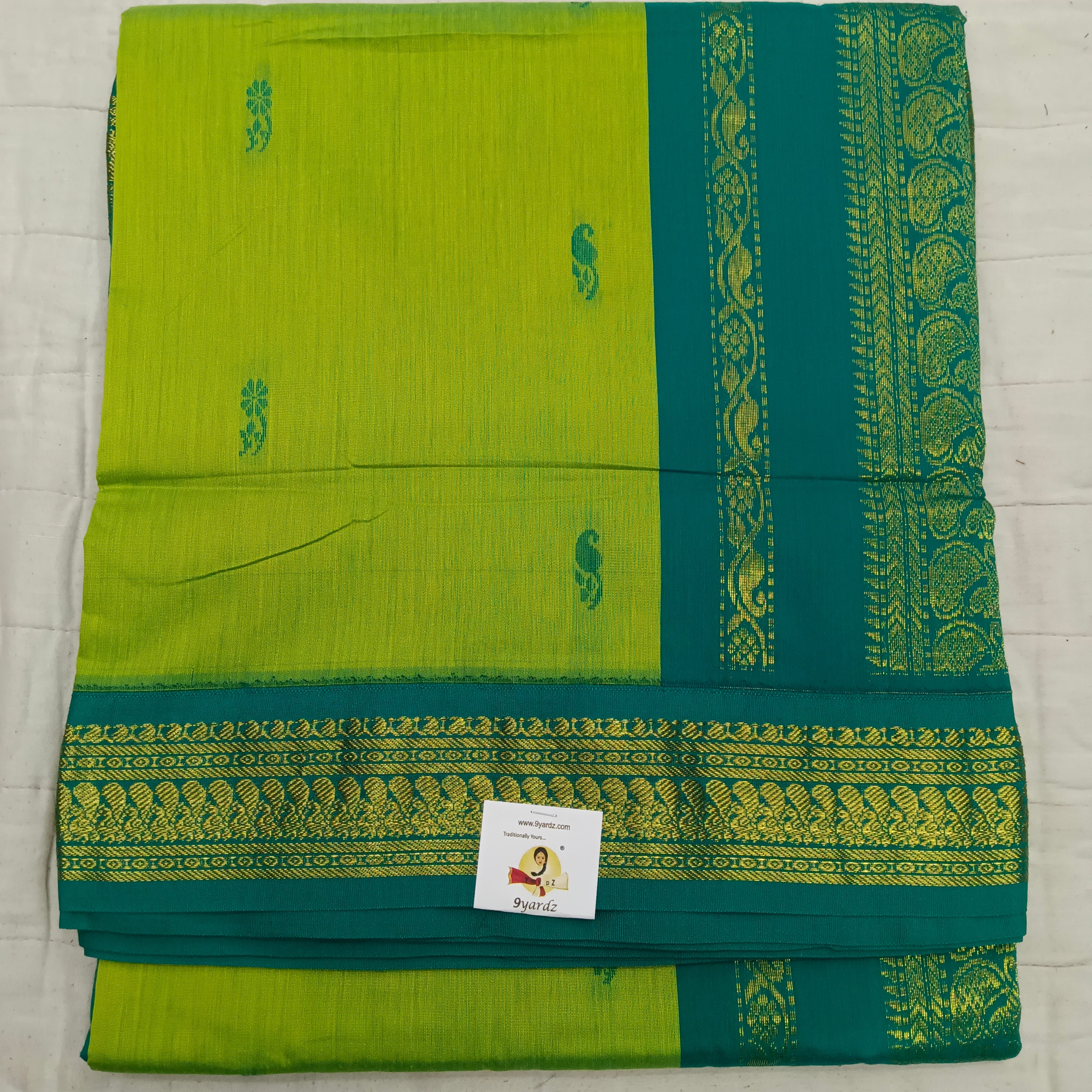 Kalyani Cotton Butta  9.5yards