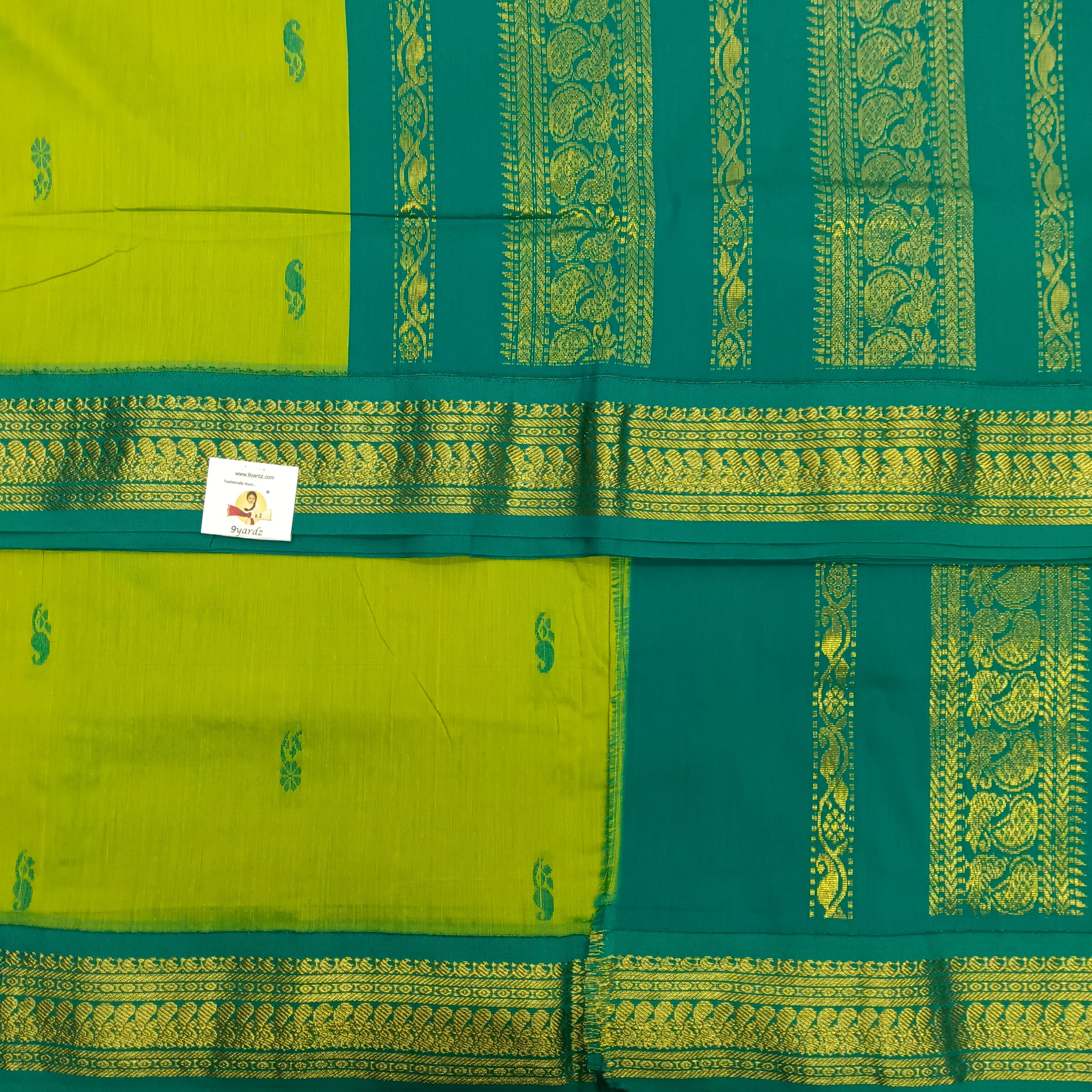 Kalyani Cotton Butta  9.5yards
