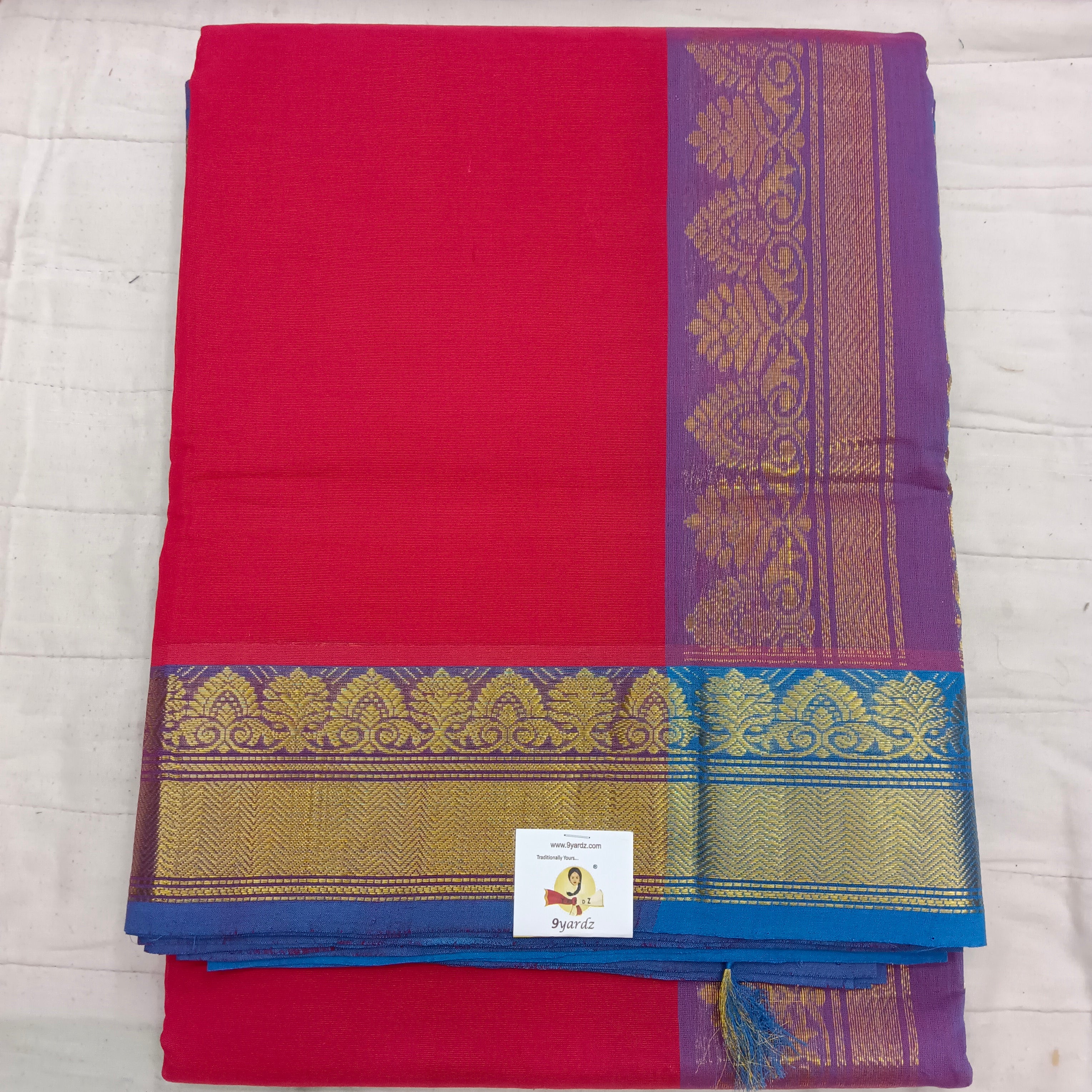Mercirised /Semi Gadwal Cotton madisar