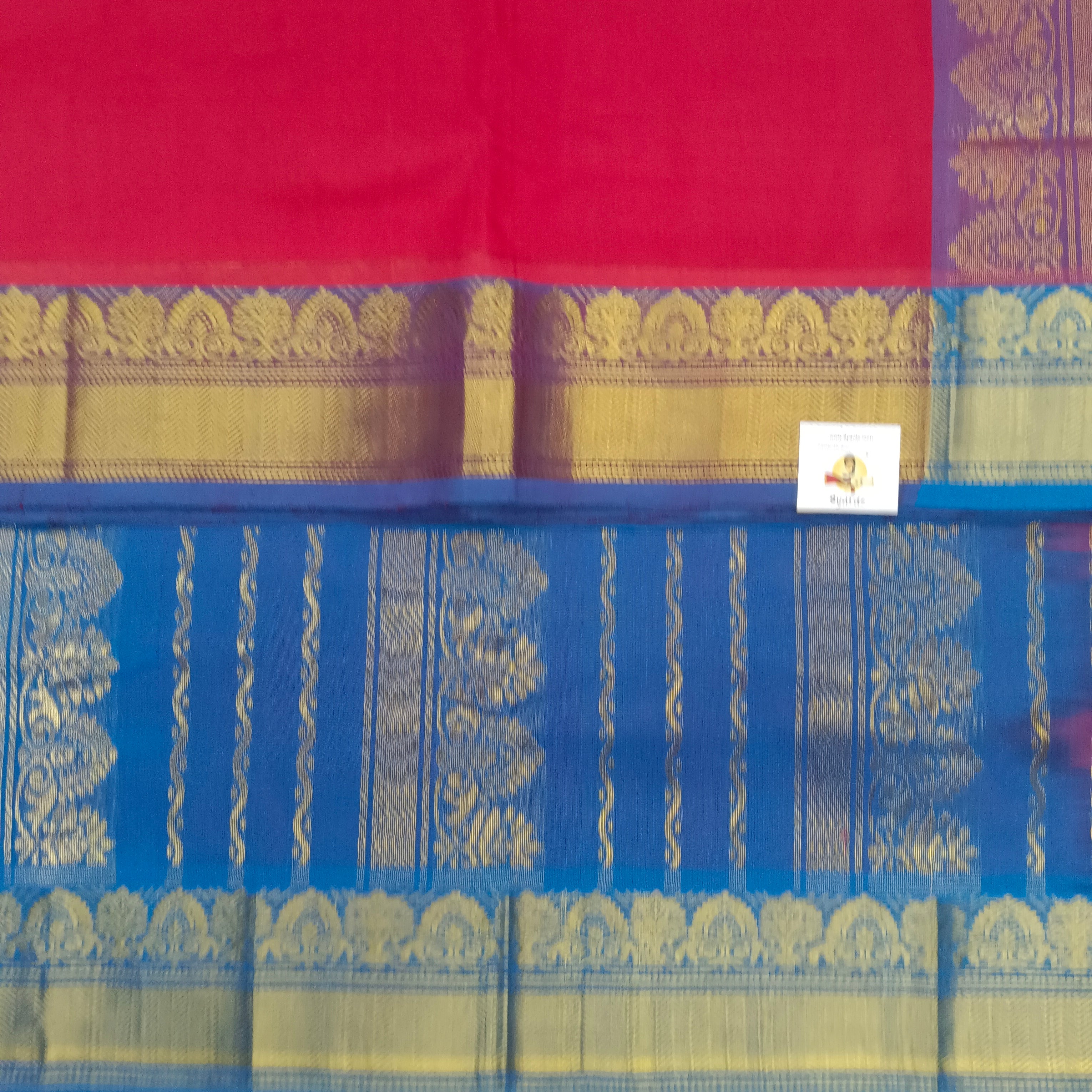 Mercirised /Semi Gadwal Cotton madisar