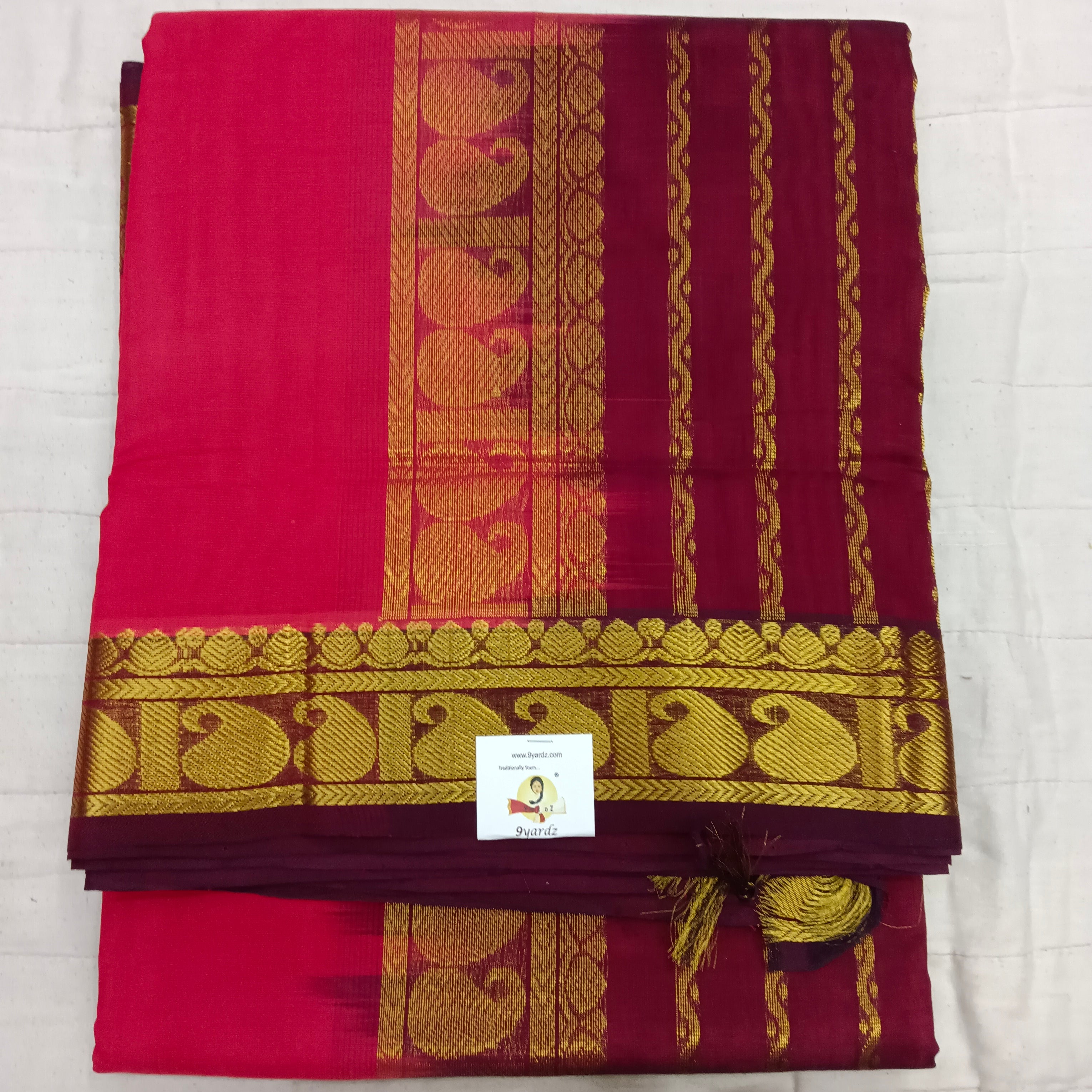 Mercirised /Semi Gadwal Cotton madisar