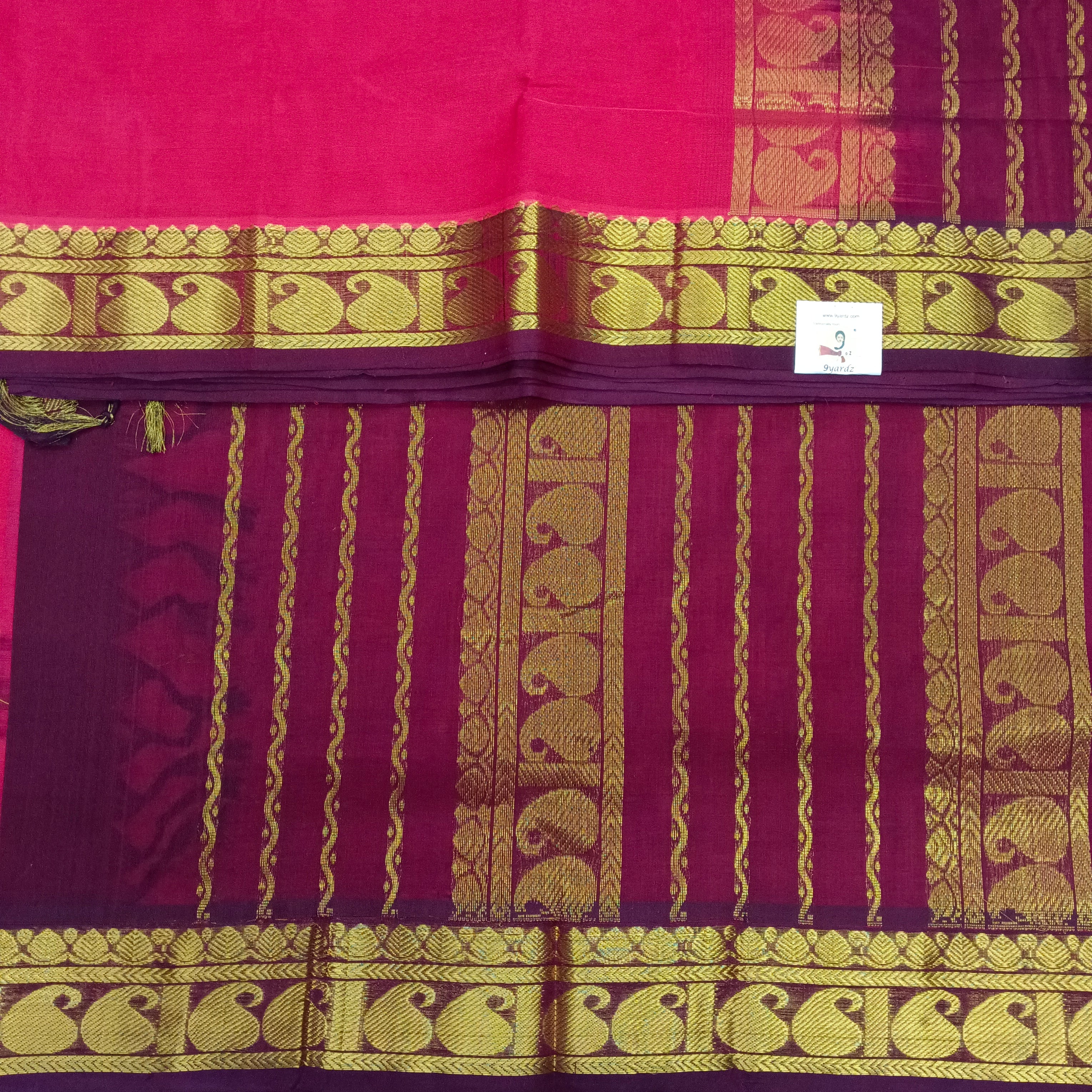 Mercirised /Semi Gadwal Cotton madisar