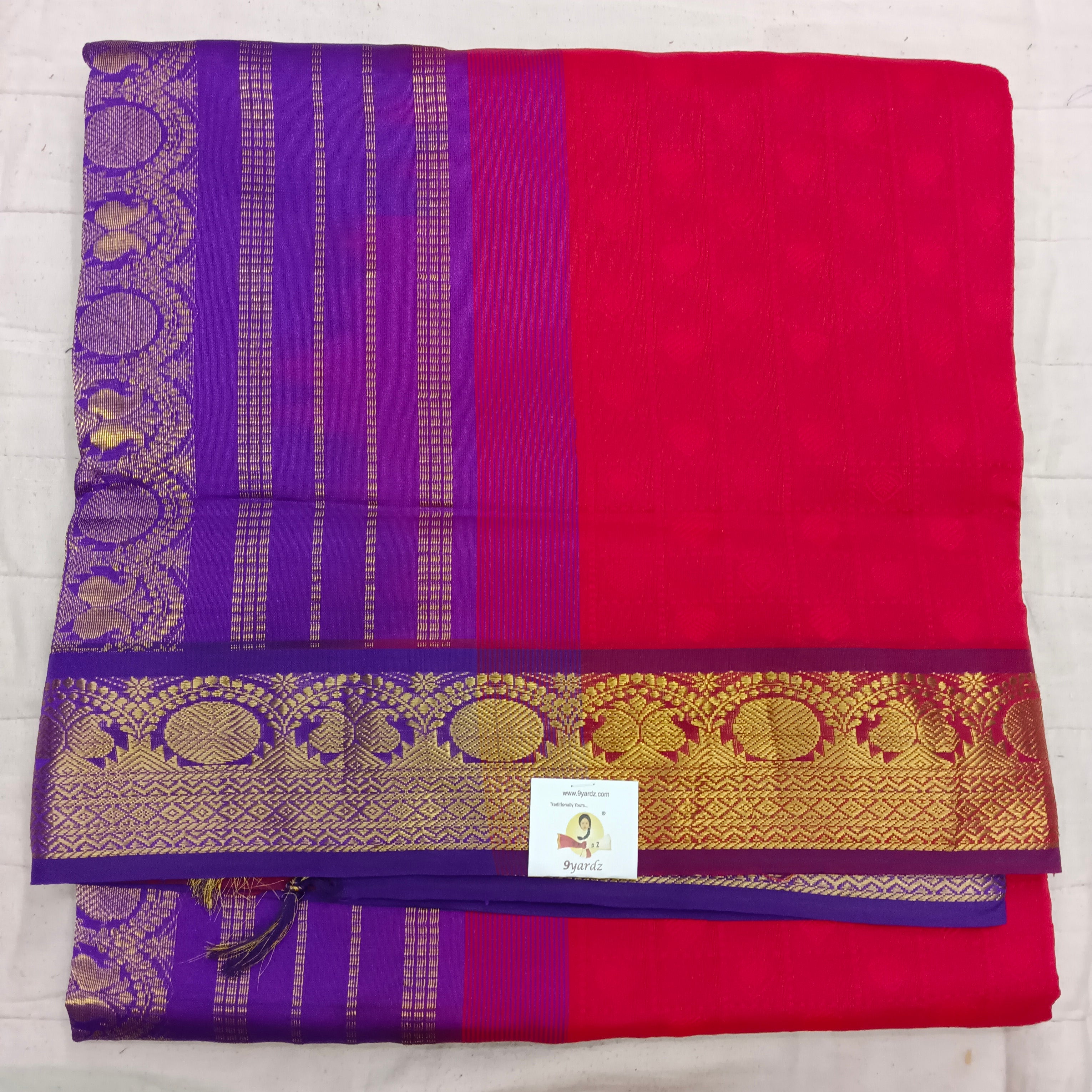 Semi Silk cotton Madisar embossed