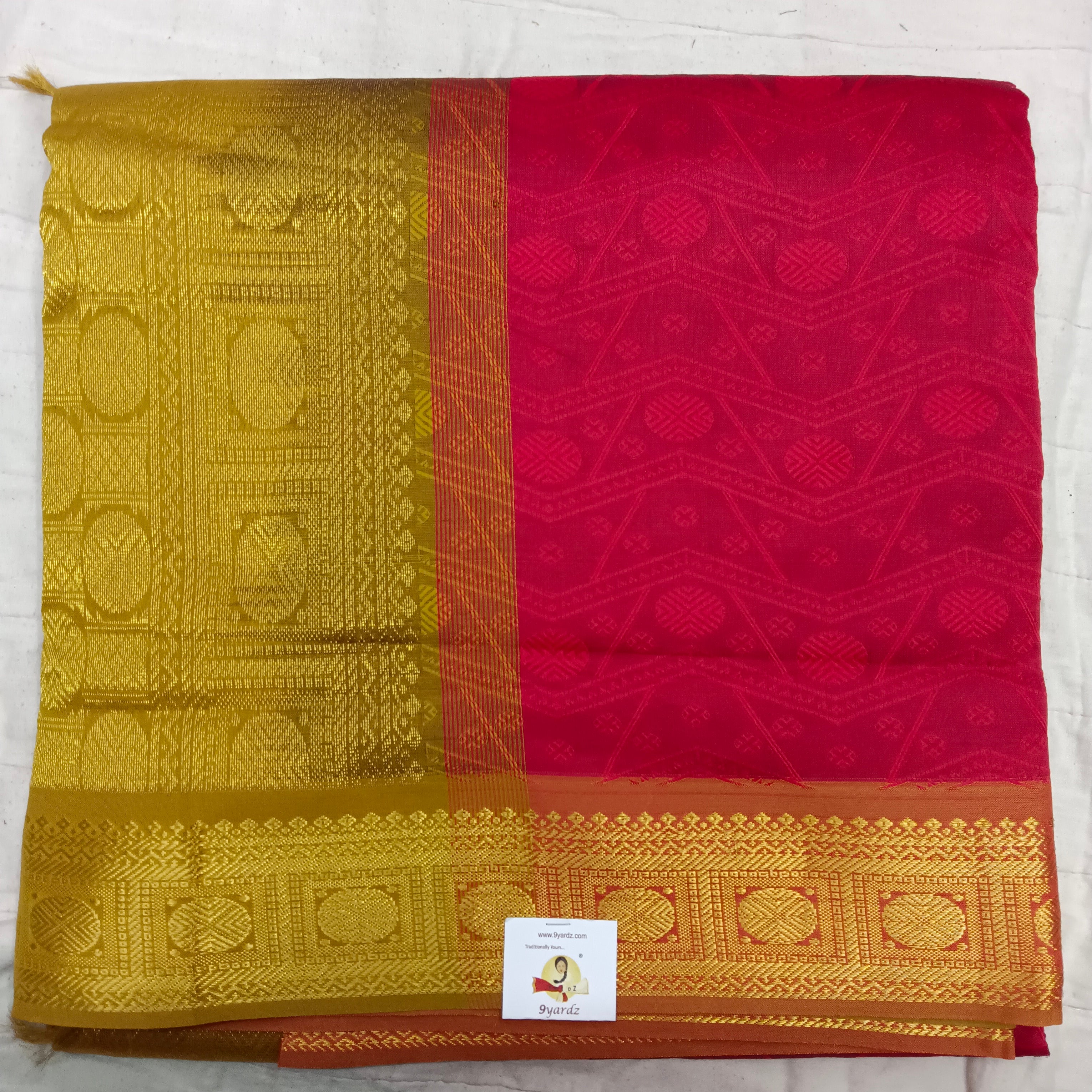 Semi Silk cotton Madisar embossed