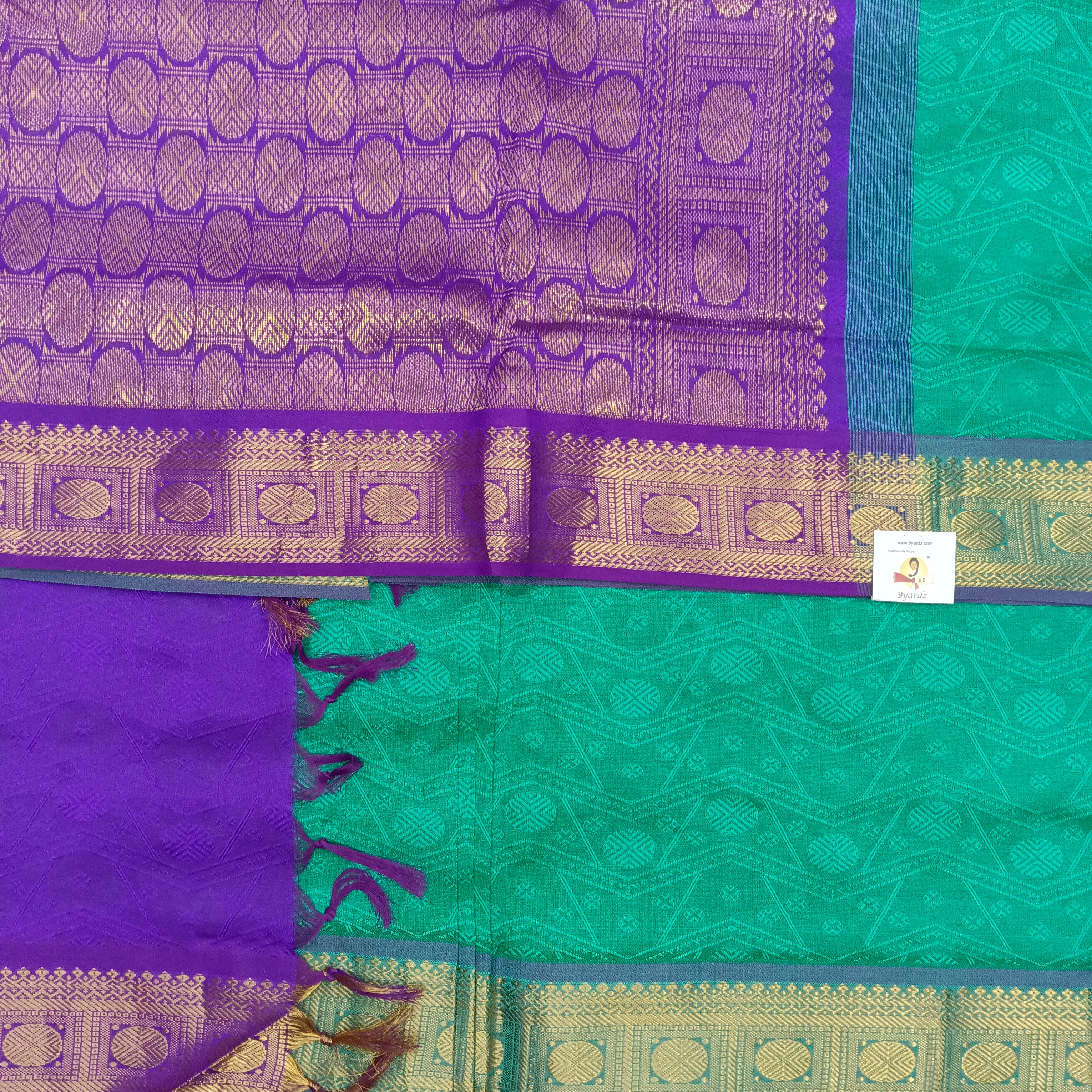 Semi Silk cotton Madisar embossed