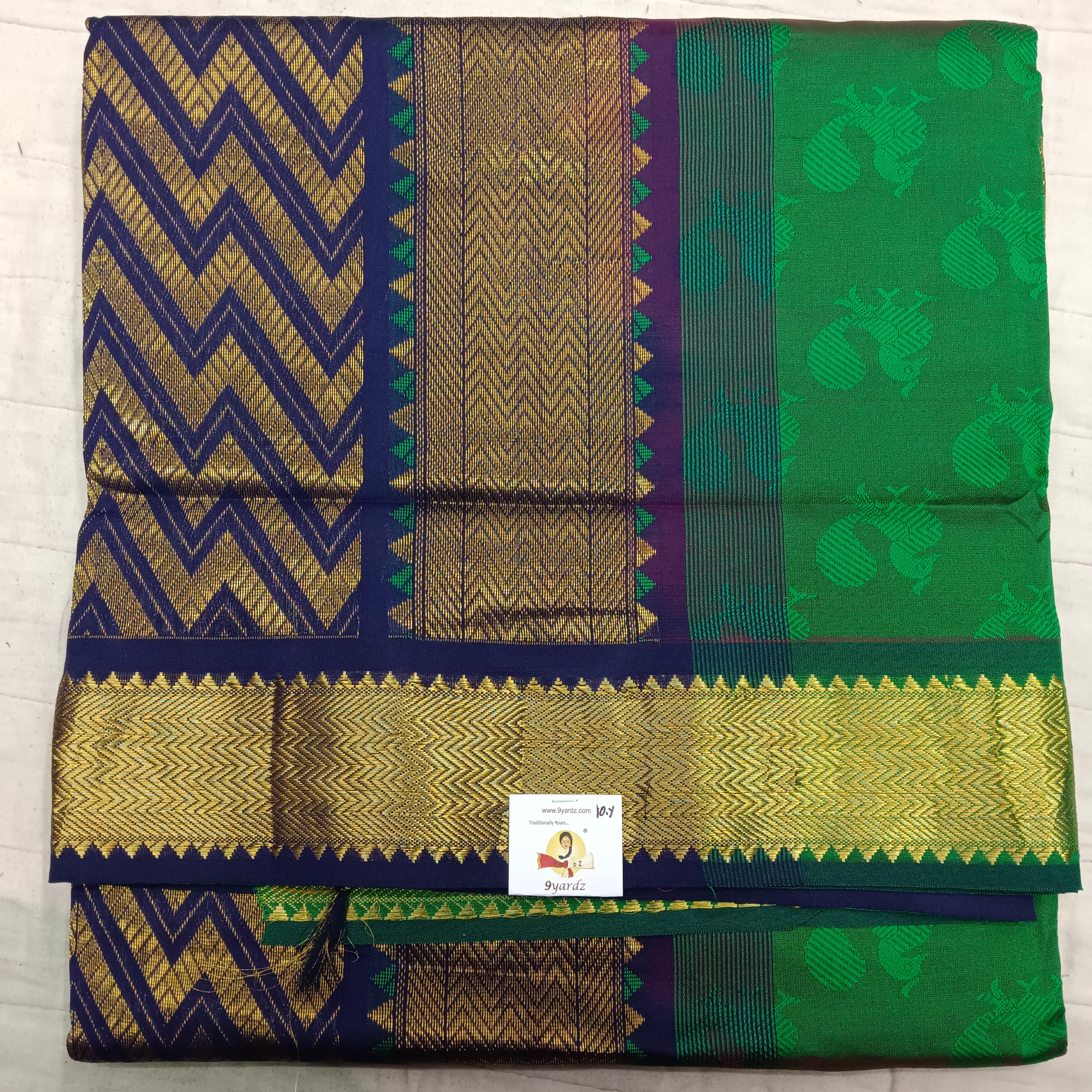 Semi Silk cotton Madisar embossed