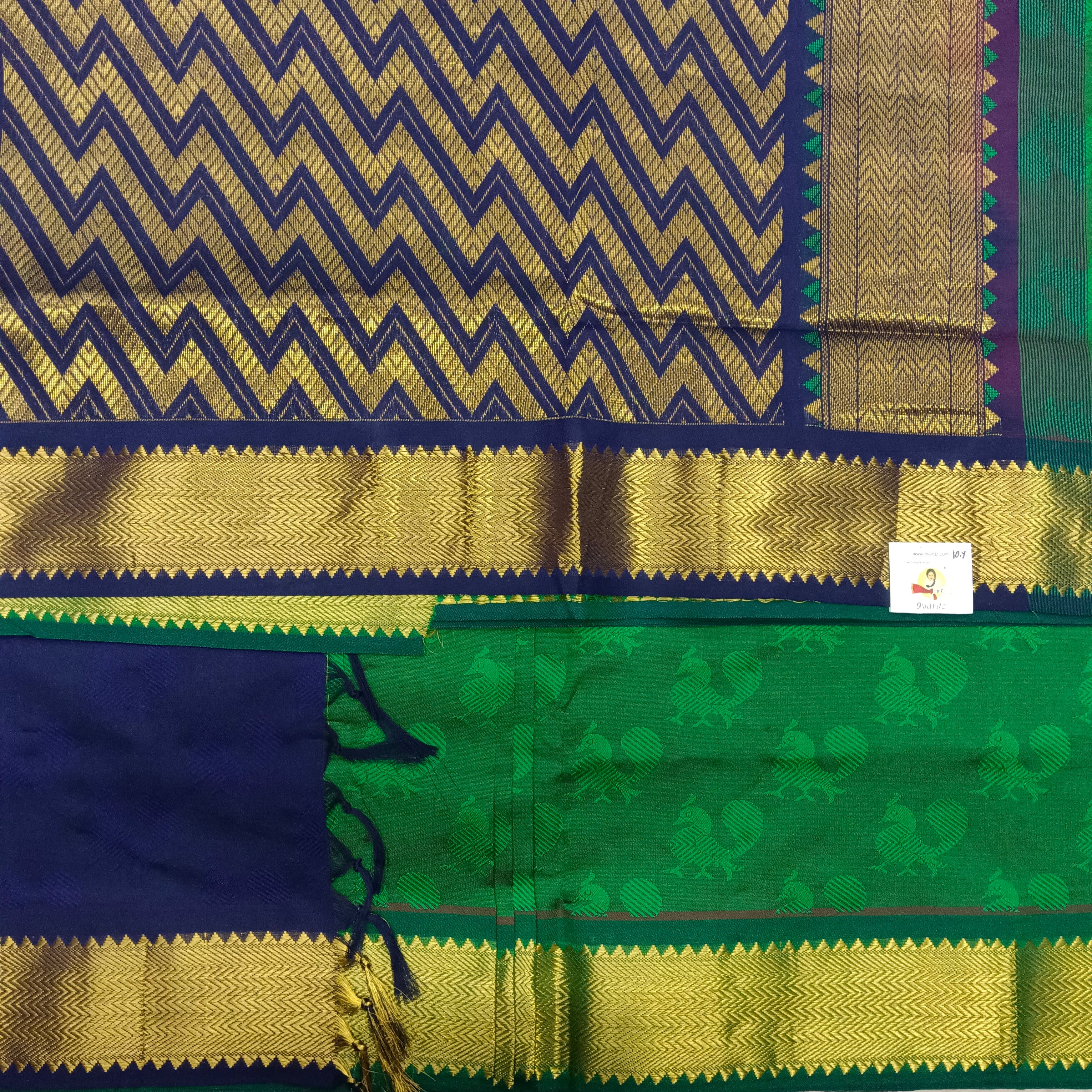 Semi Silk cotton Madisar embossed