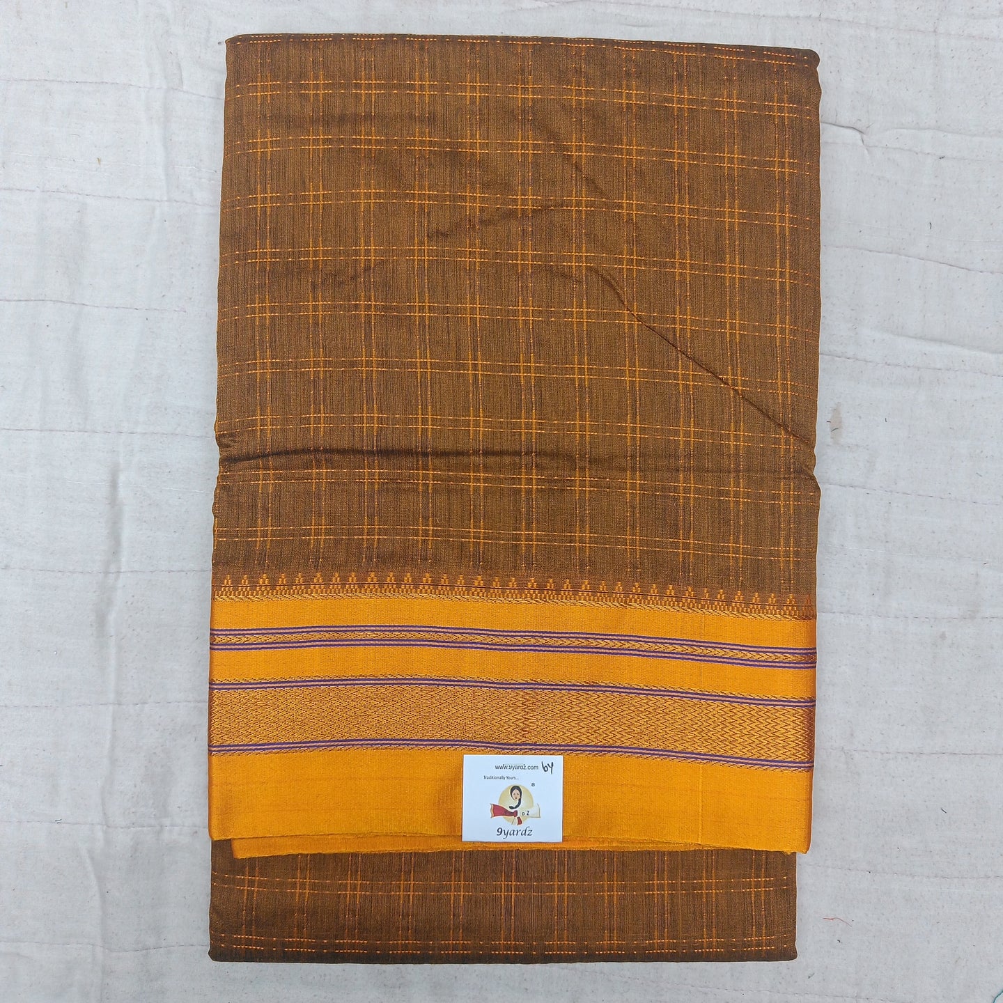 Ikkal embossed sarees