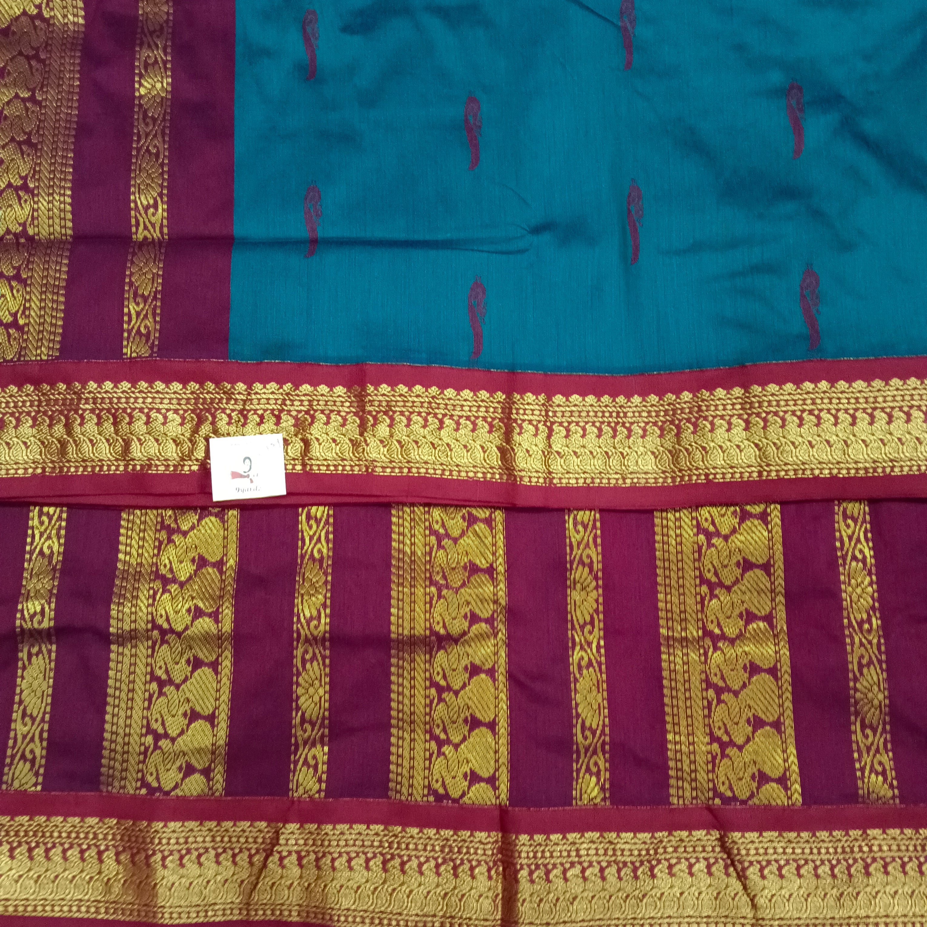 Kalyani cotton 11.5yardz(10.8mtrs)