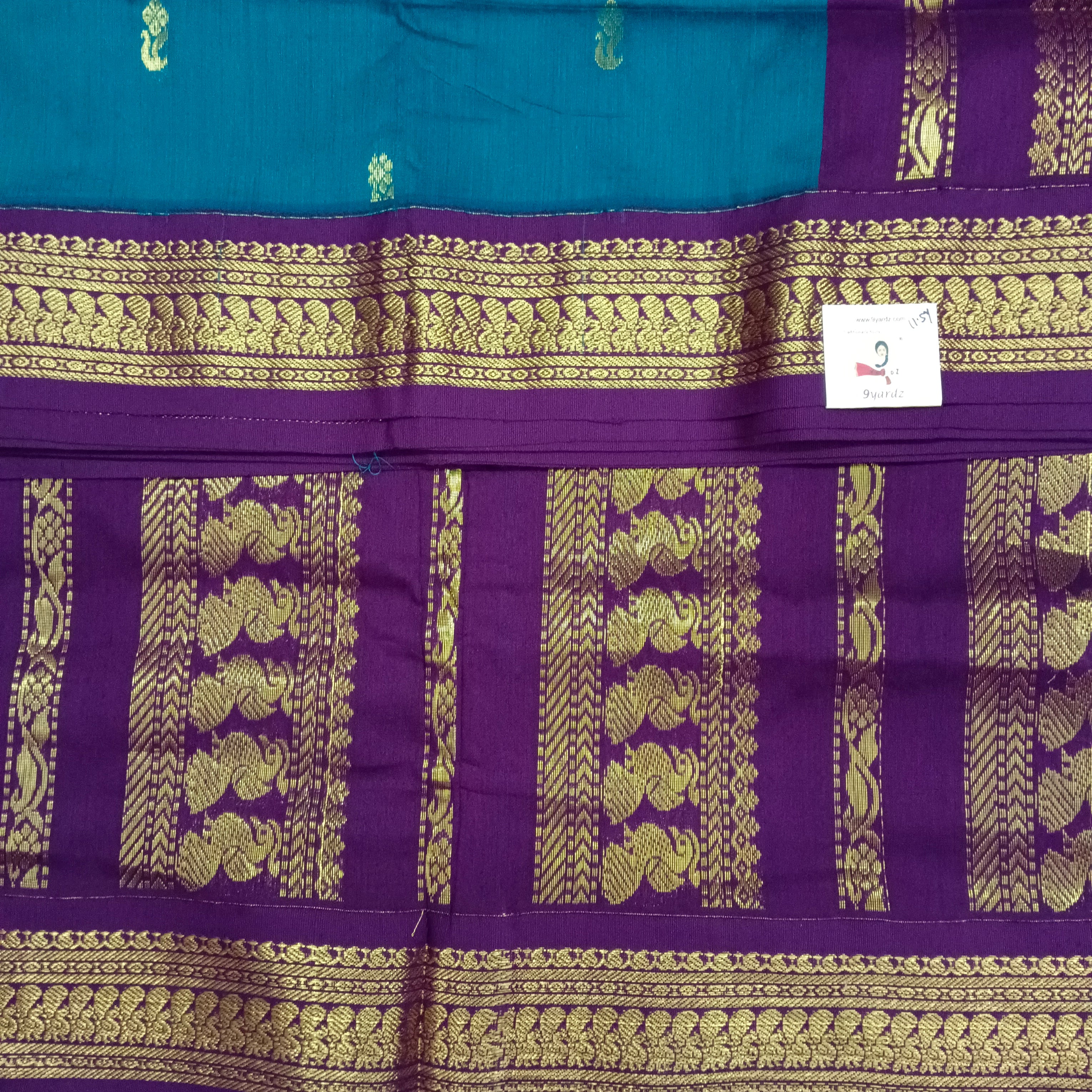 Kalyani cotton 11.5yardz(10.8mtrs)