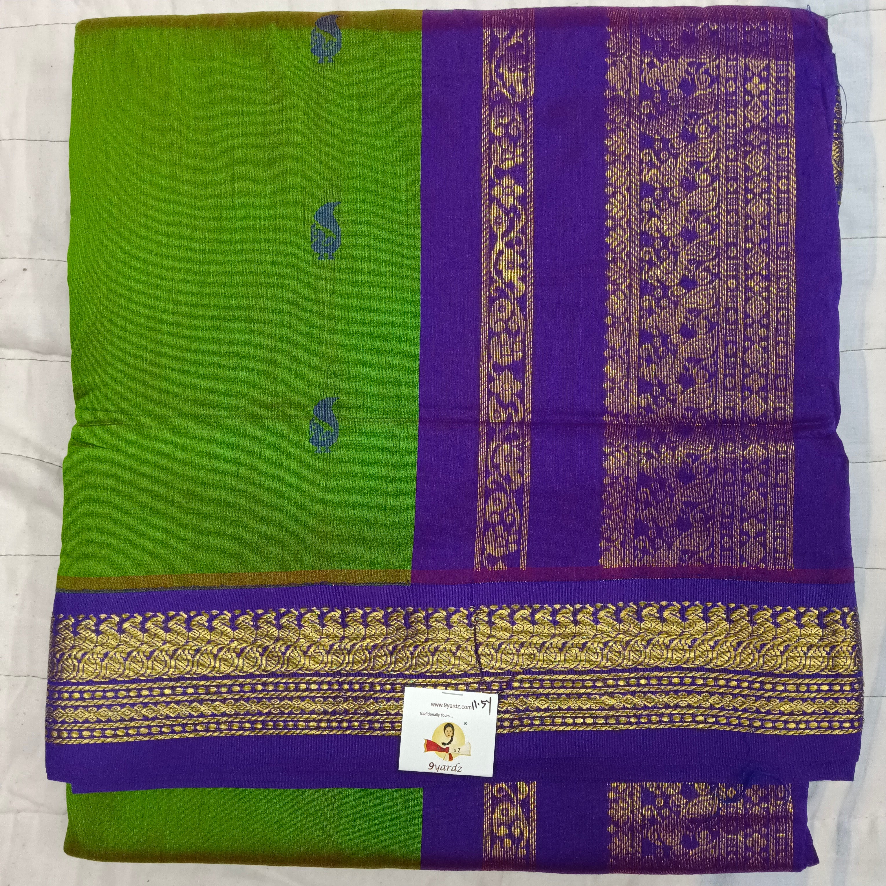 Kalyani cotton 11.5yardz(10.8mtrs)