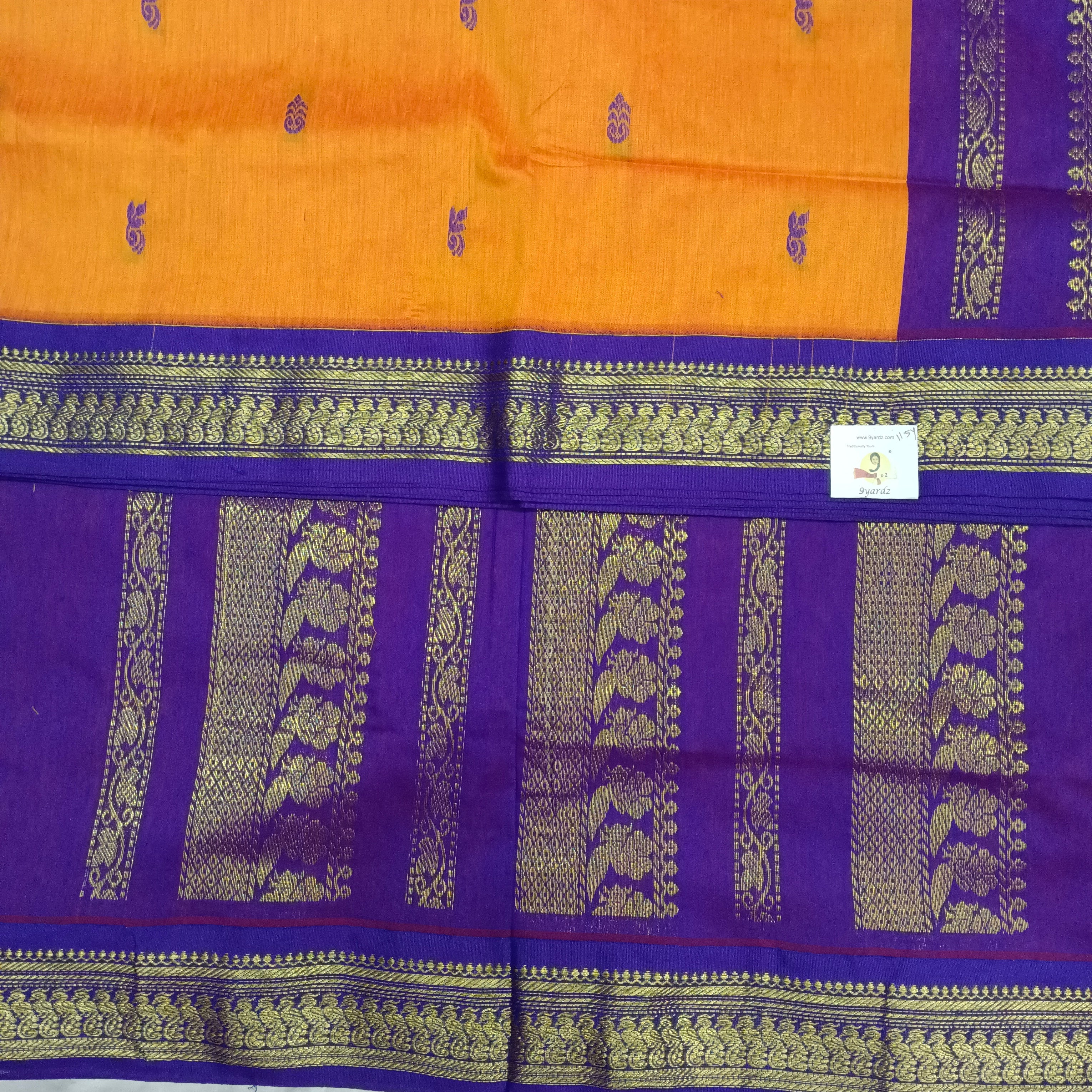 Kalyani cotton 11.5yardz(10.8mtrs)